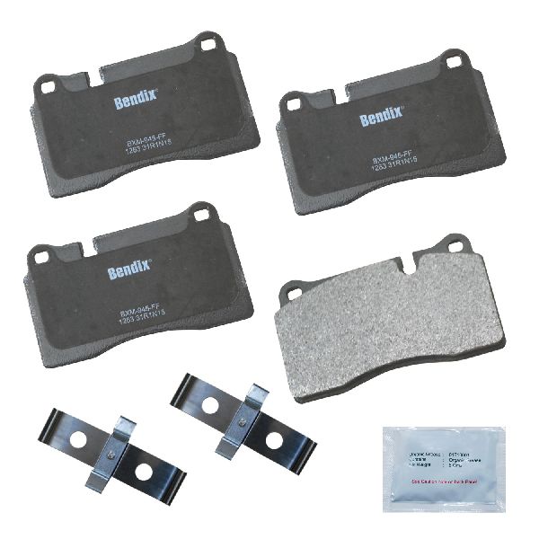 2006-2009 Land Rover Range Rover Sport Disc Brake Pad Set - Front (Bendix)