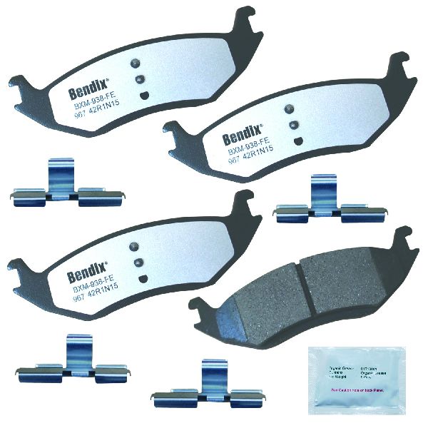2002-2010 Dodge Ram 1500 Disc Brake Pad Set - Rear (Bendix)