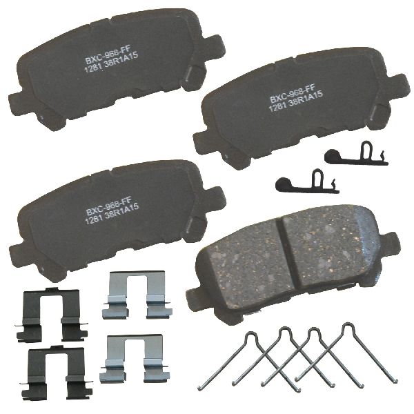 2007-2013 Acura MDX Disc Brake Pad Set - Rear (Bendix)