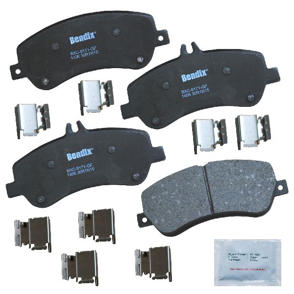 2013-2015 Mercedes-Benz GLK250 Disc Brake Pad Set - Front (Bendix)