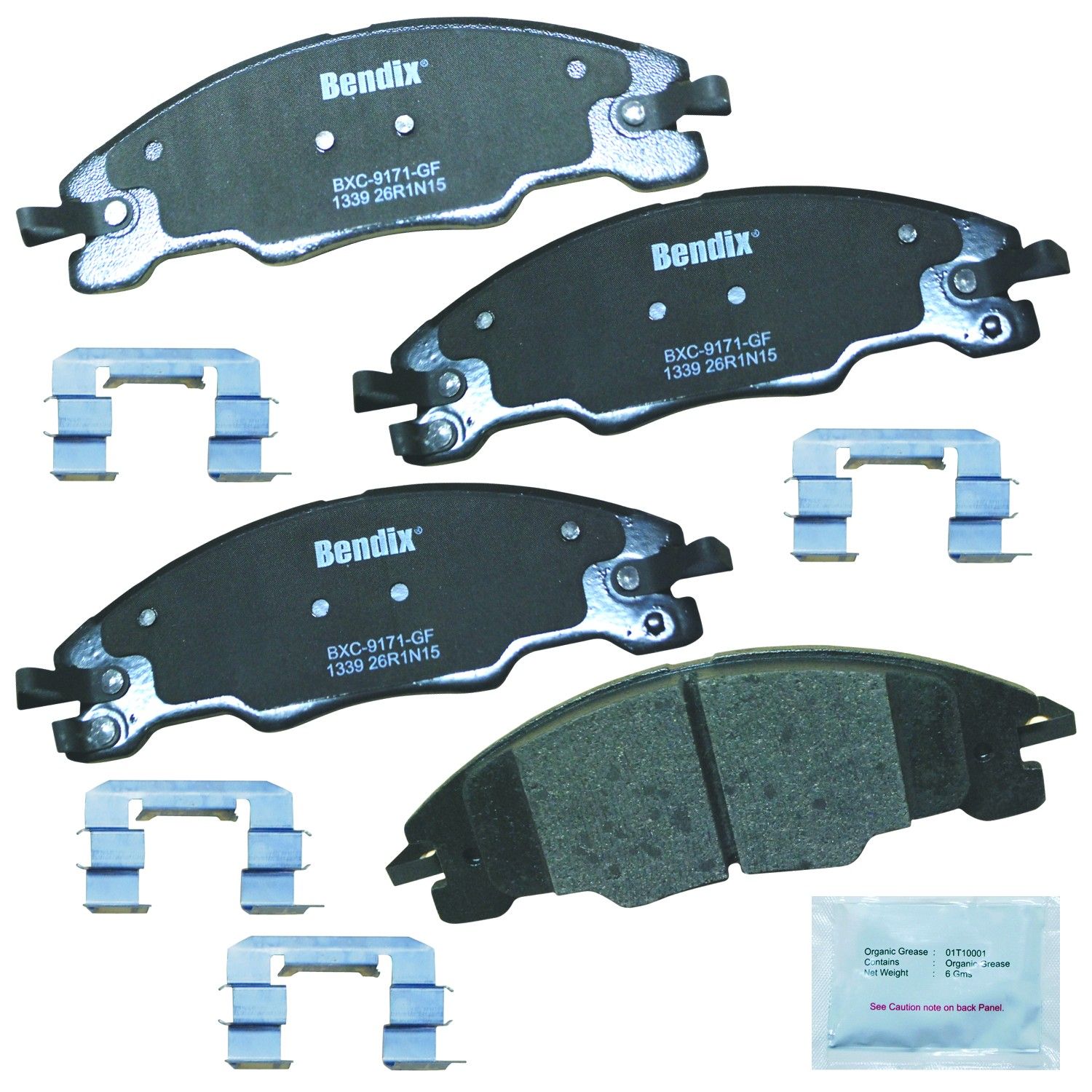 2011, 2010, 2009, 2008 Ford Focus Disc Brake Pad Set
