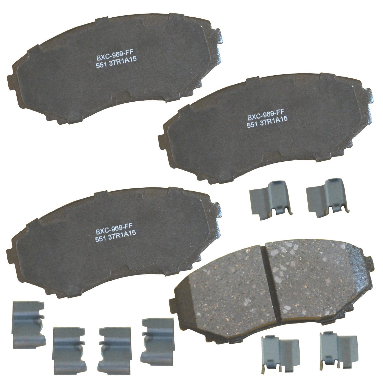 2002, 2001, 2000, 1999, 1998, 1997, 1996, 1995, 1994, 1993, 1992 Mazda MPV Disc Brake Pad Set
