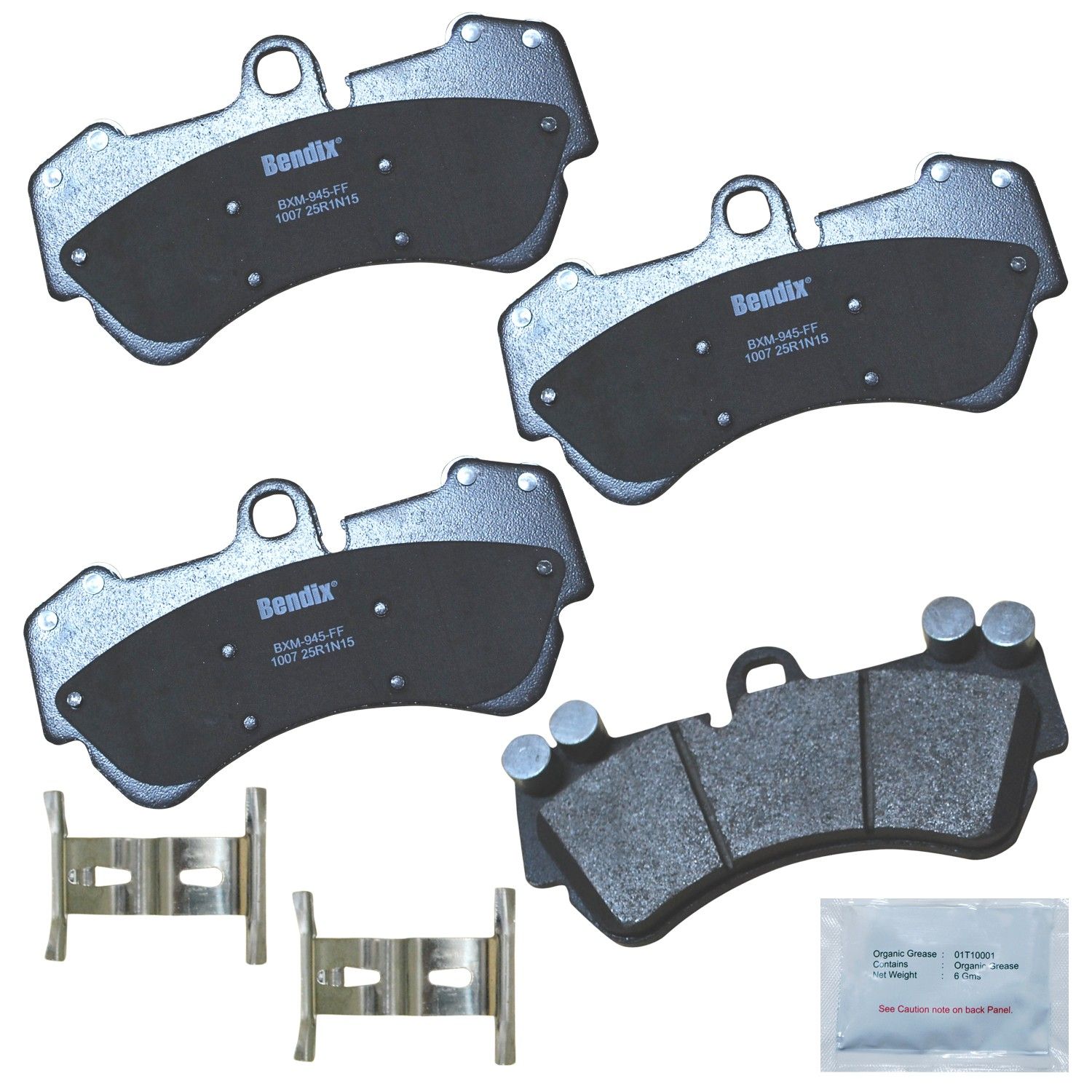 2010, 2009, 2008, 2007, 2006, 2005, 2004, 2003 Porsche Cayenne Disc Brake Pad Set