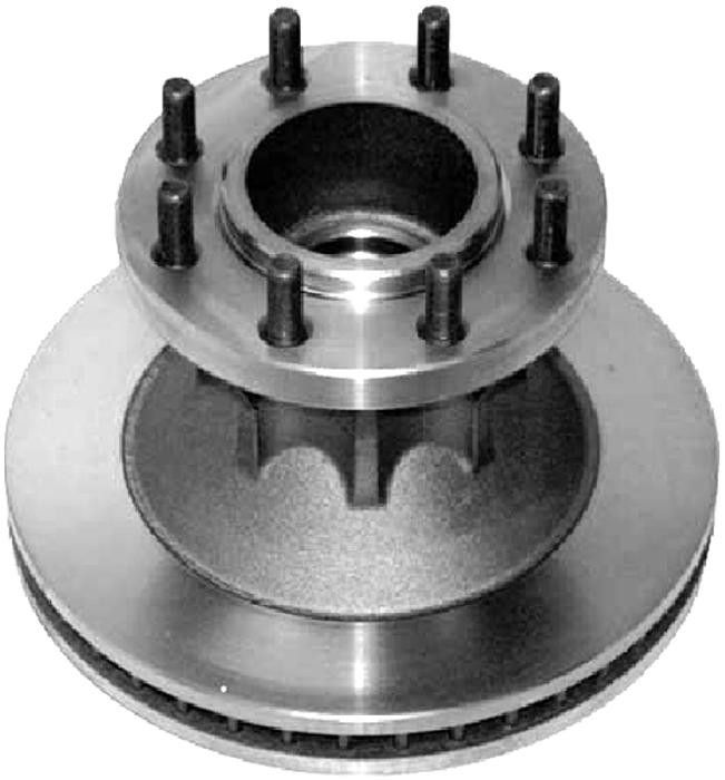 1999, 1998, 1997, 1996, 1995, 1994, 1993, 1992, 1991 GMC P3500 Disc Brake Rotor and Hub Assembly
