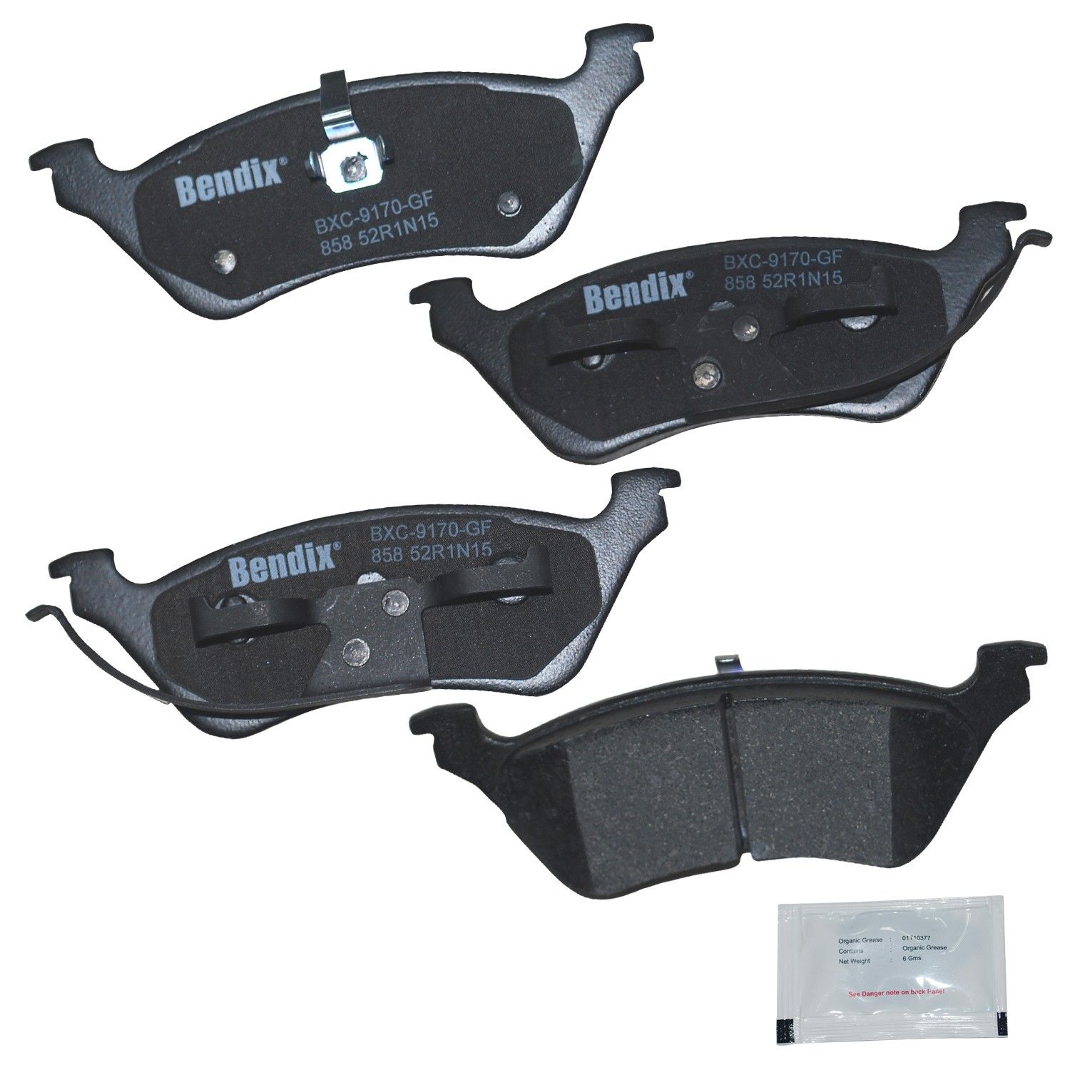 2007, 2006, 2005, 2004, 2003, 2002, 2001 Dodge Caravan & Country Disc Brake Pad Set