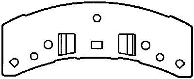 2002, 2001, 2000, 1999, 1998, 1997, 1996, 1995, 1994, 1993, 1992, 1991, 1990 Chevrolet Astro Disc Brake Pad Set