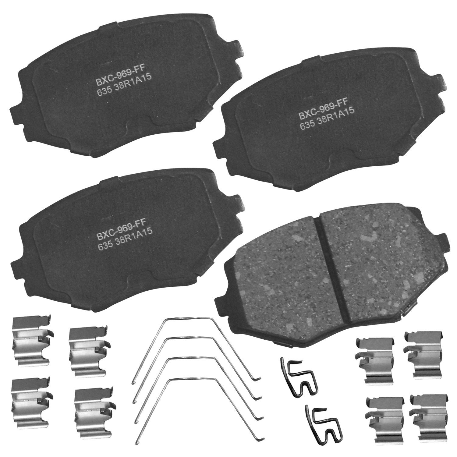 2005, 2004, 2003, 2002, 2001, 2000, 1999, 1998, 1997, 1996, 1995, 1994 Mazda Miata Disc Brake Pad Set