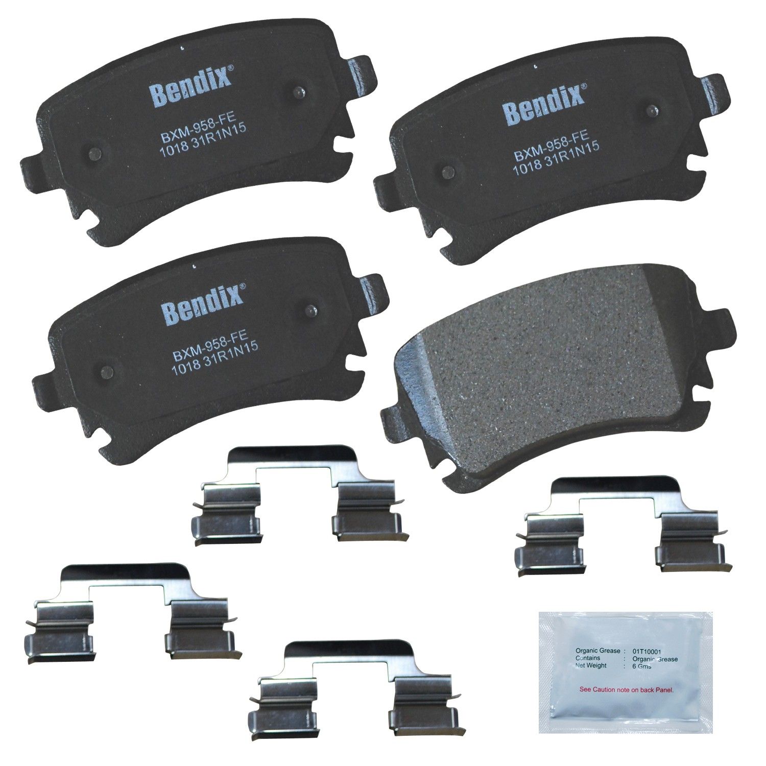 2013, 2012, 2011 Audi S5 Quattro Disc Brake Pad Set