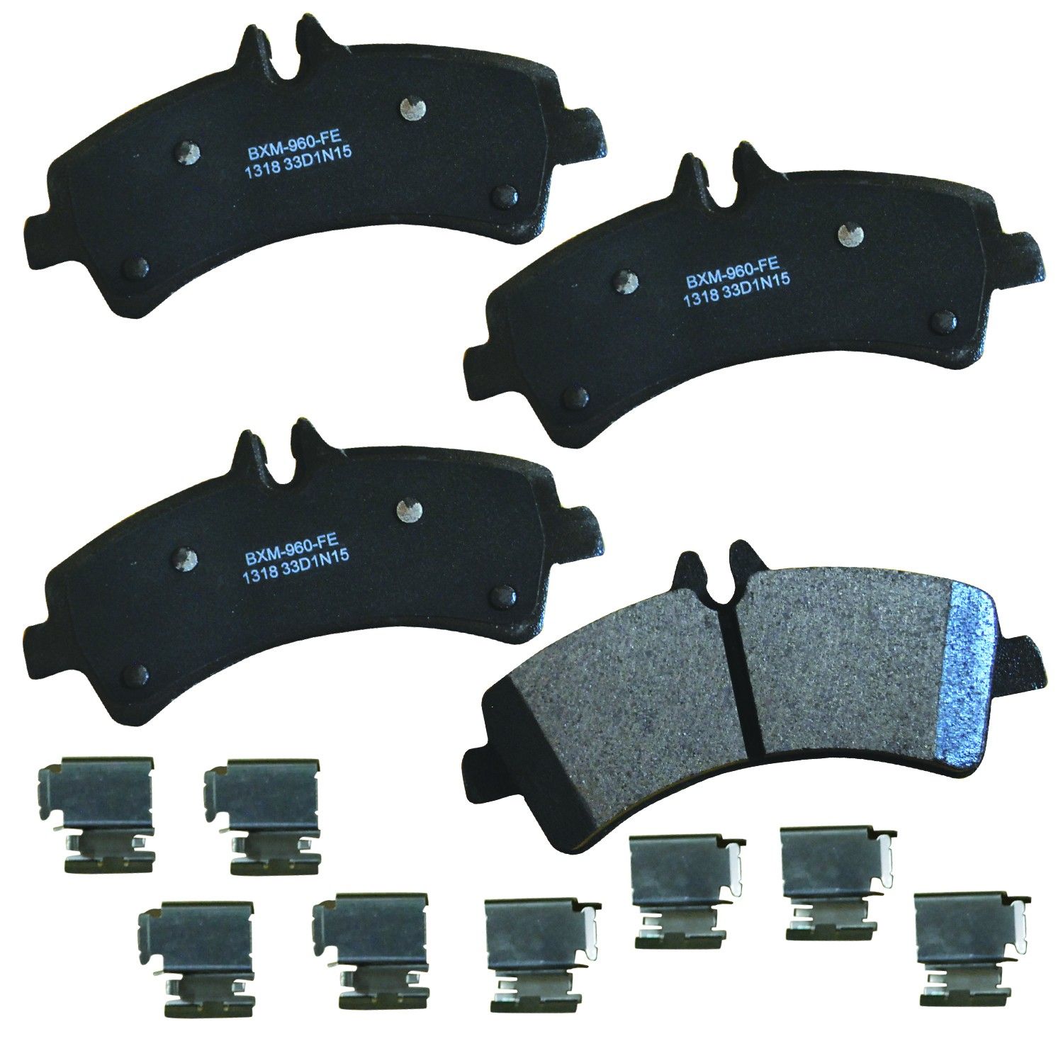 2018, 2017, 2016, 2015, 2014, 2013, 2012, 2011, 2010, 2009, 2008, 2007 Freightliner Sprinter 3500 3500 Disc Brake Pad Set