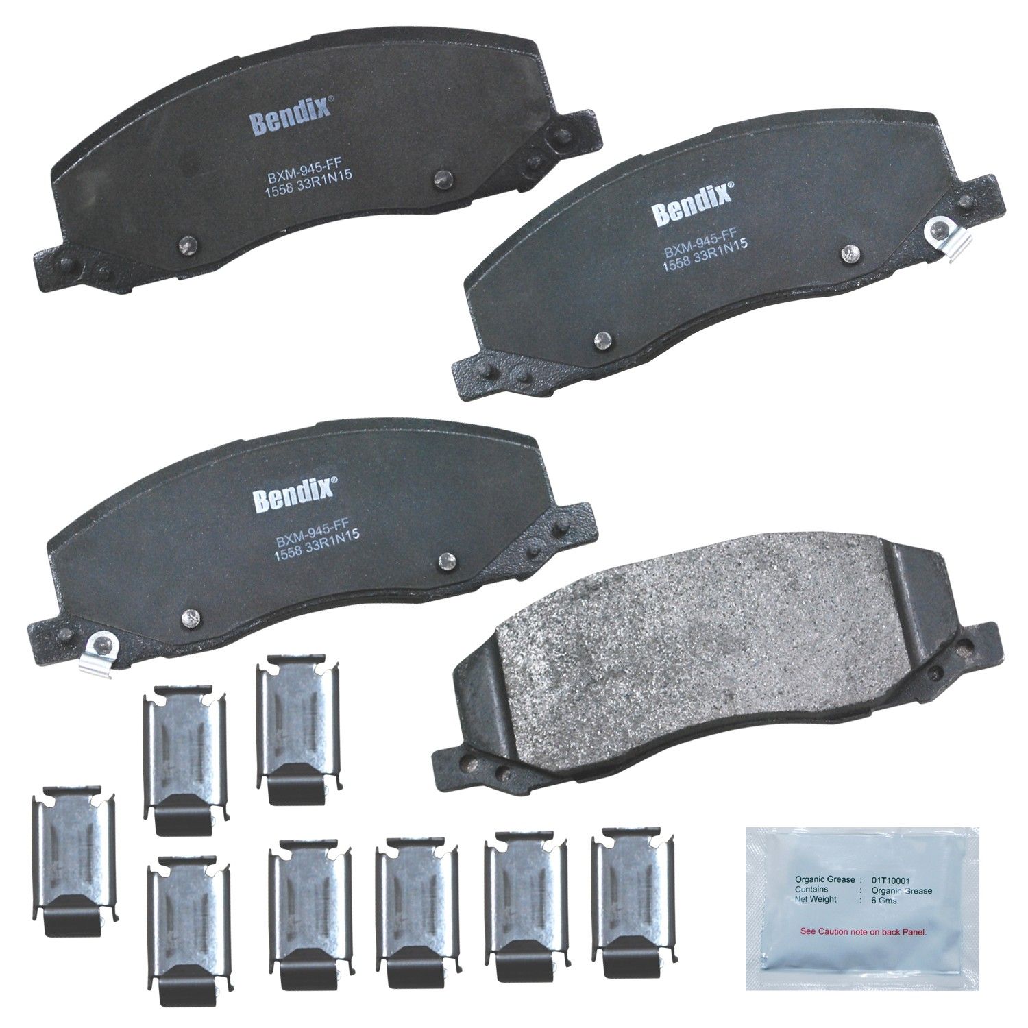 2011, 2010 Saab 9-5 Disc Brake Pad Set