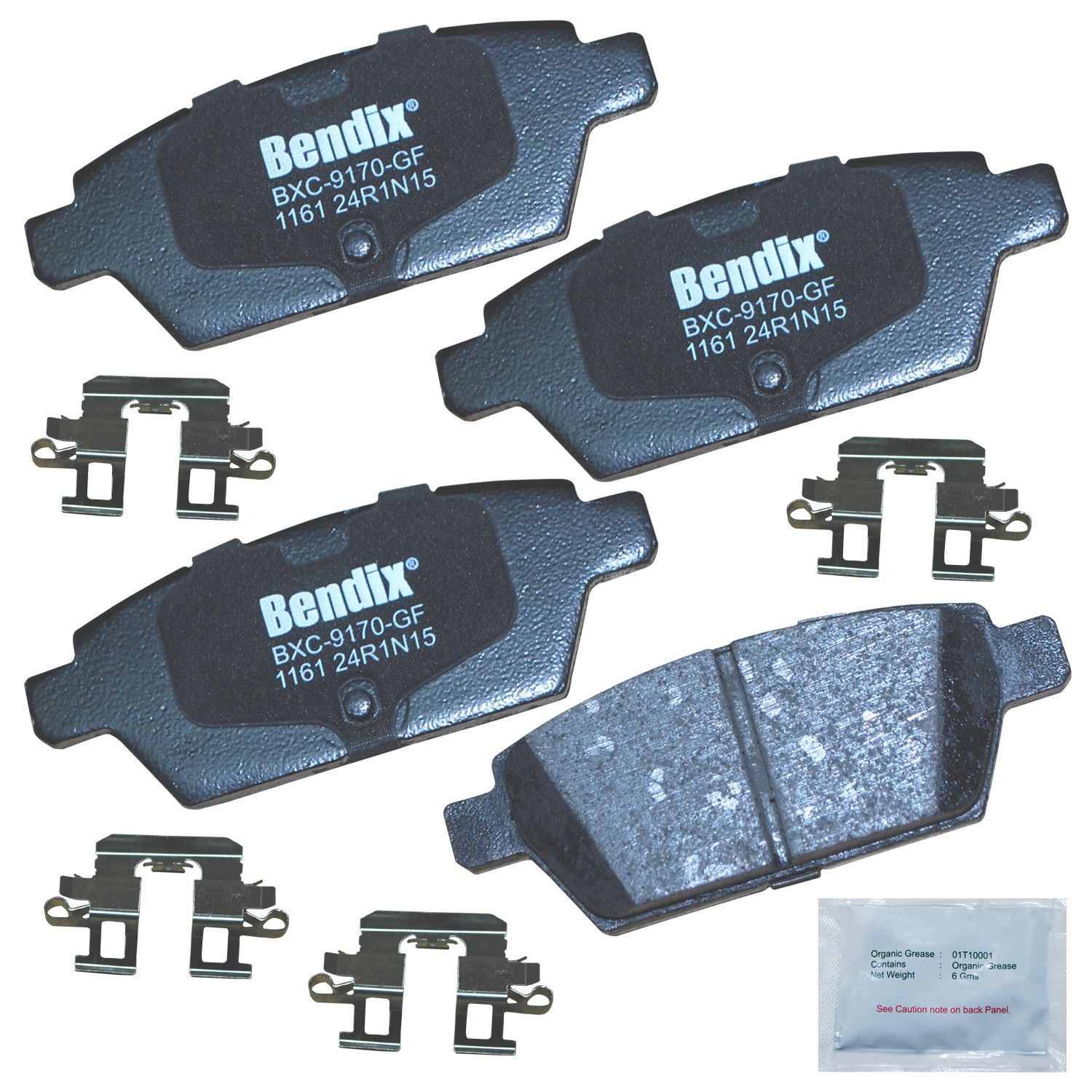 2013, 2012, 2011, 2010, 2009, 2008, 2007, 2006 Mazda 6 Disc Brake Pad Set