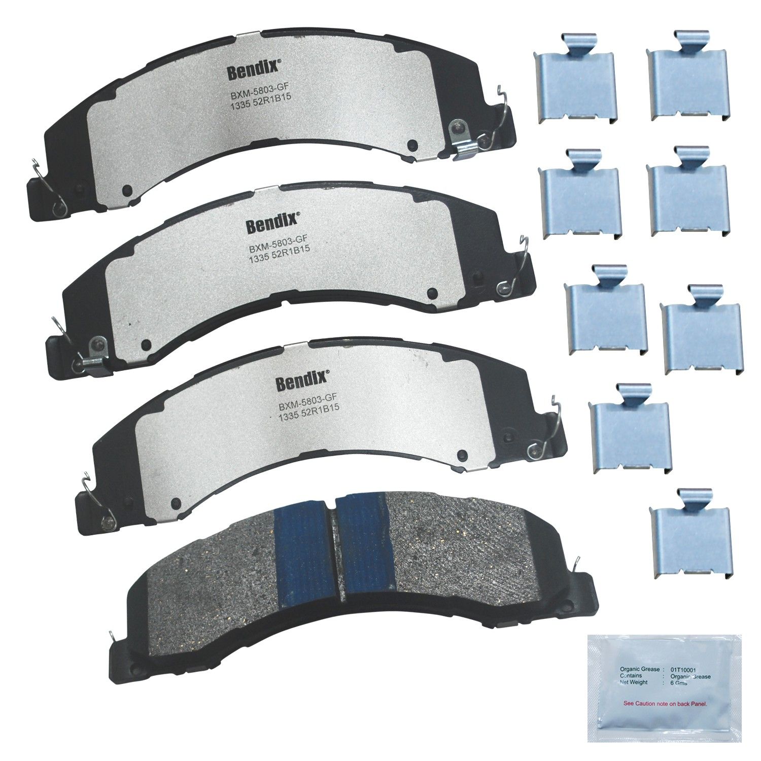 2023, 2022, 2021, 2020, 2019, 2018, 2017, 2016, 2015, 2014, 2013, 2012, 2011 Ram 4500 4500 Disc Brake Pad Set