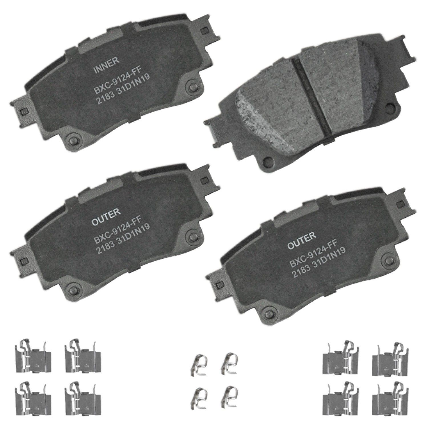 2024, 2023, 2022, 2021 Lexus RC300 Disc Brake Pad Set