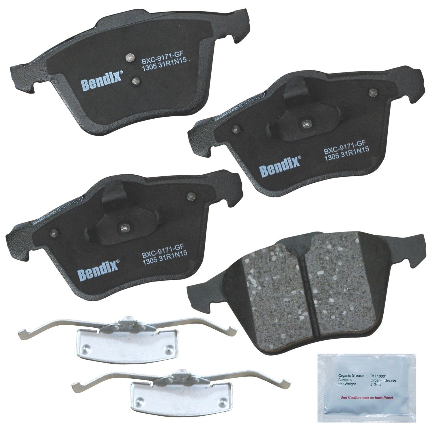 2016, 2015, 2014, 2013, 2012, 2011, 2010, 2009, 2008, 2007 Volvo S80 Disc Brake Pad Set