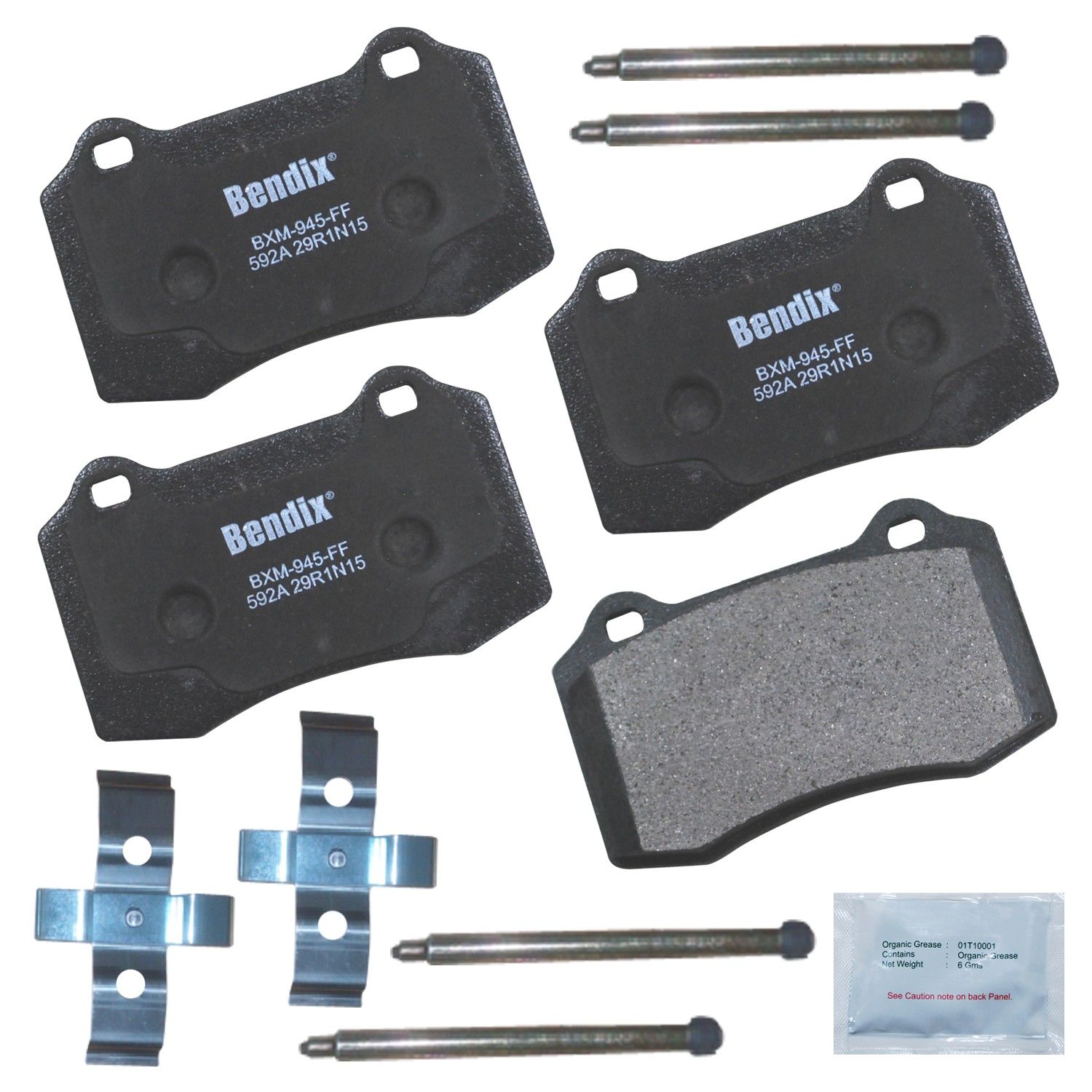 2024, 2023, 2022, 2021, 2020, 2019, 2018 Dodge Durango Disc Brake Pad Set