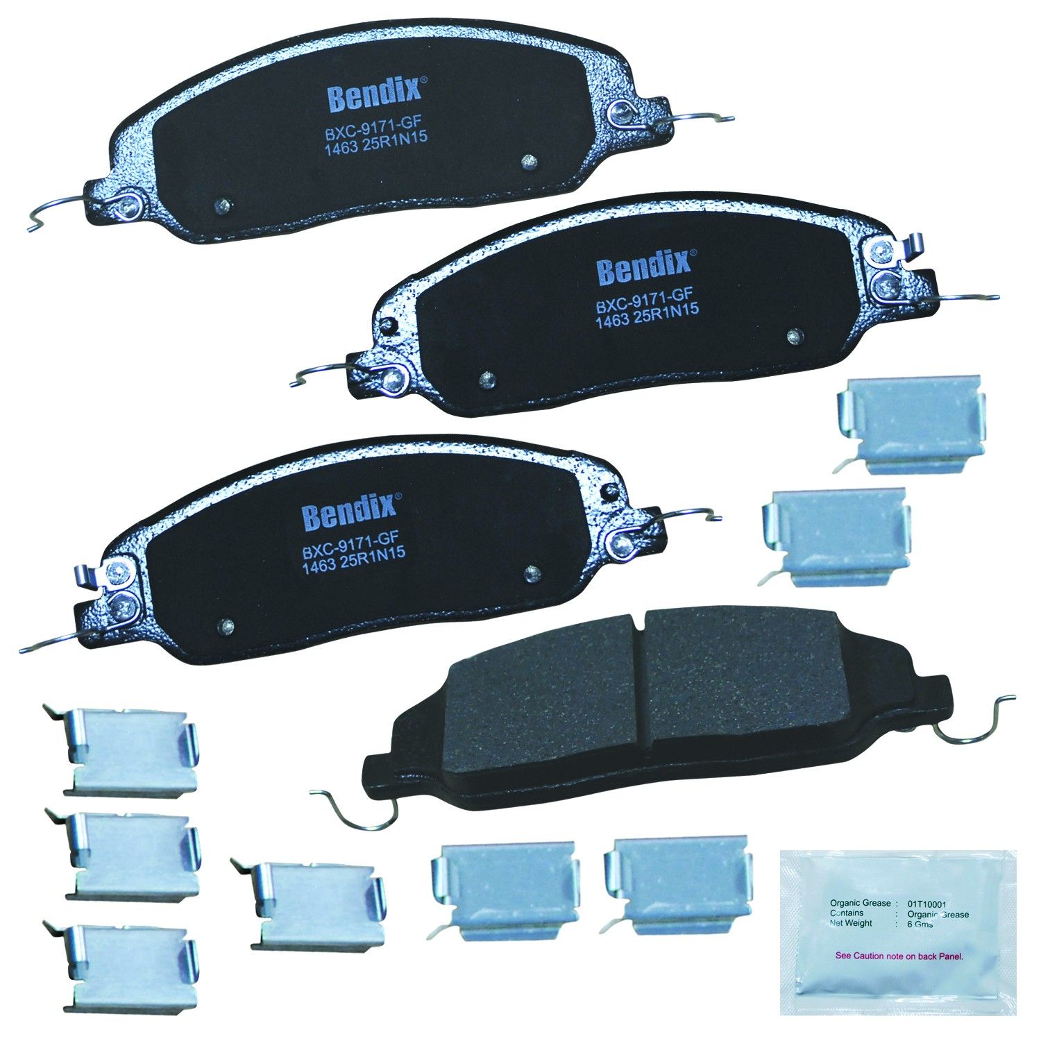 2012, 2011 Ford Mustang Disc Brake Pad Set