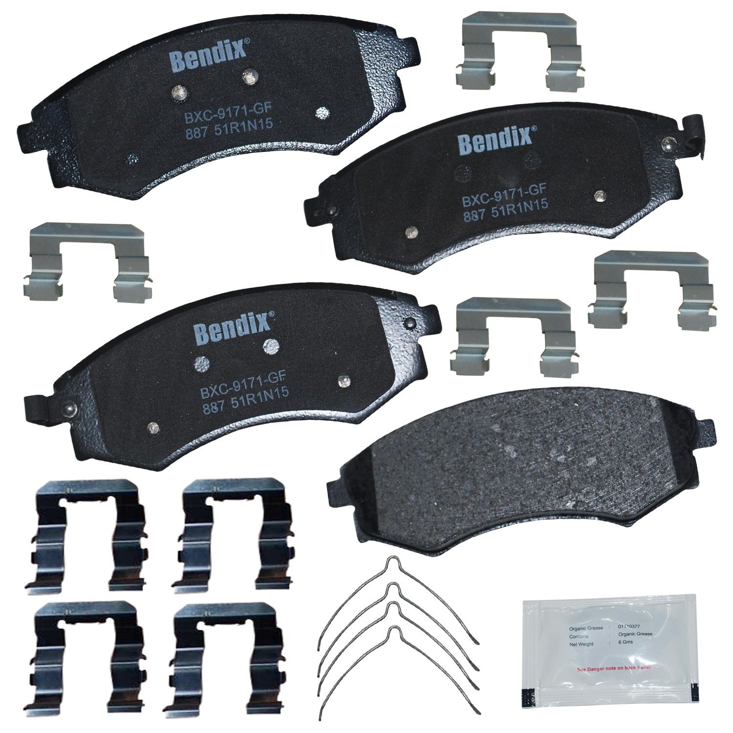 2002, 2001 Kia Optima Disc Brake Pad Set