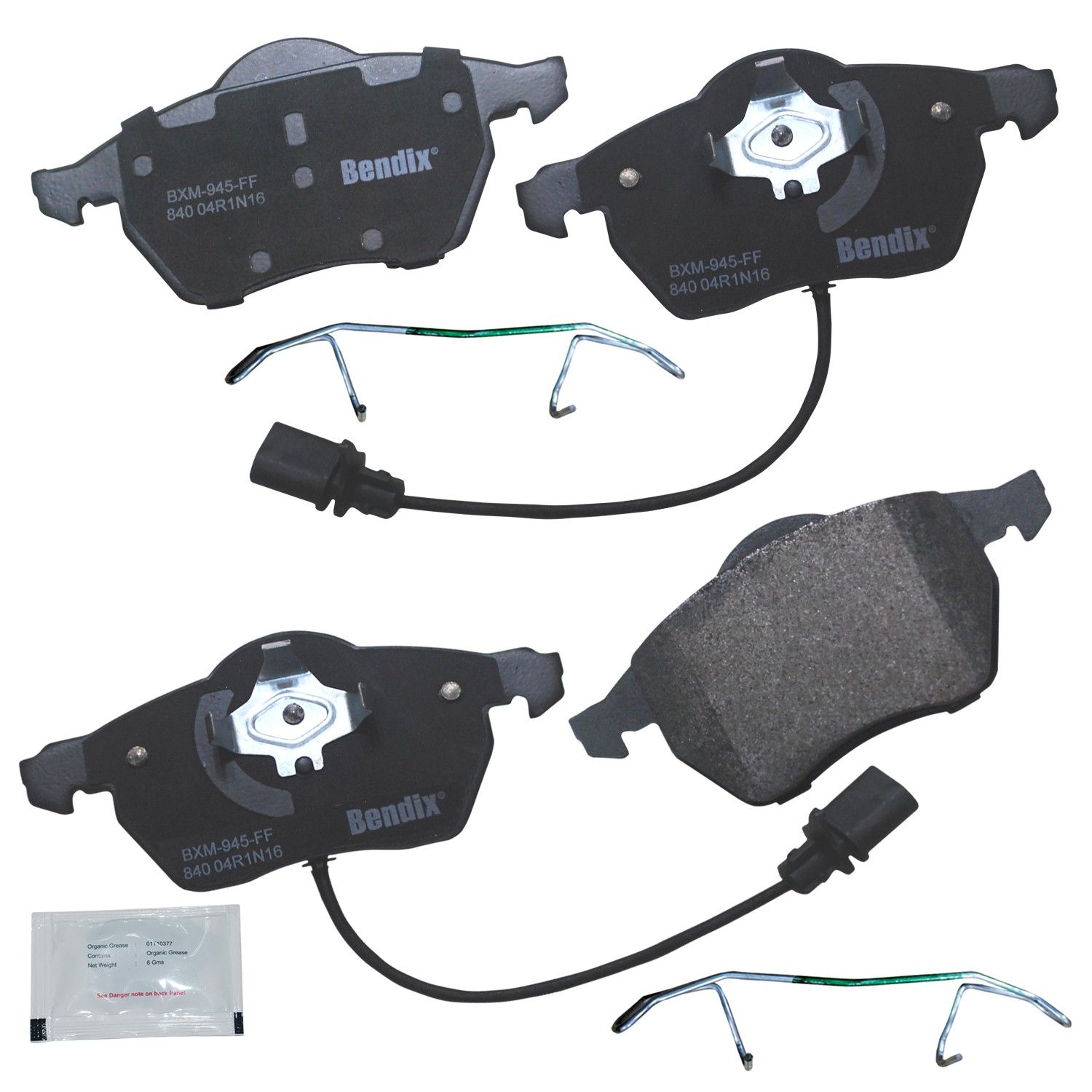 2004, 2003, 2002, 2001, 2000, 1999, 1998 Volvo C70 Disc Brake Pad Set