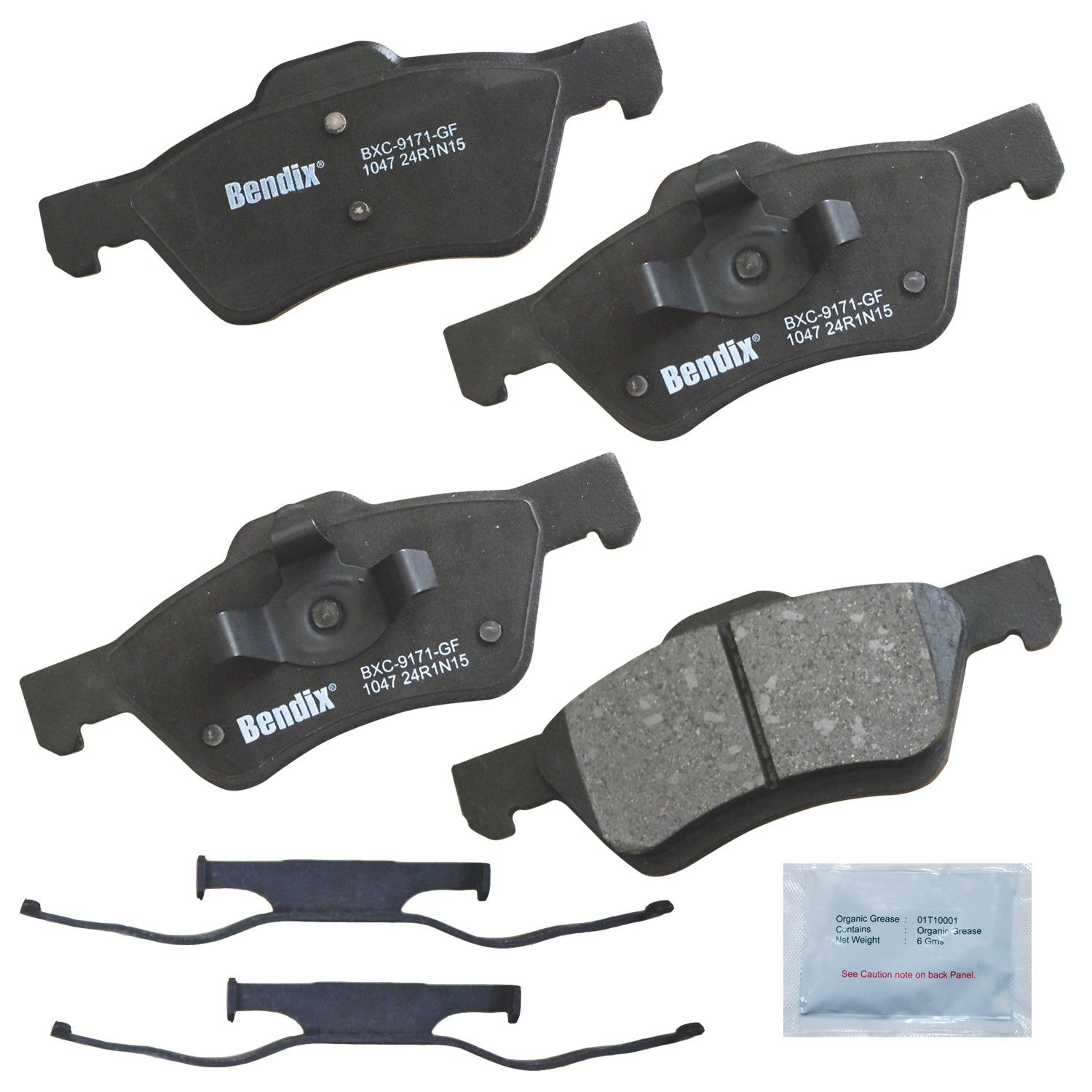 2011, 2010, 2009, 2008, 2007, 2006, 2005 Ford Escape Disc Brake Pad Set