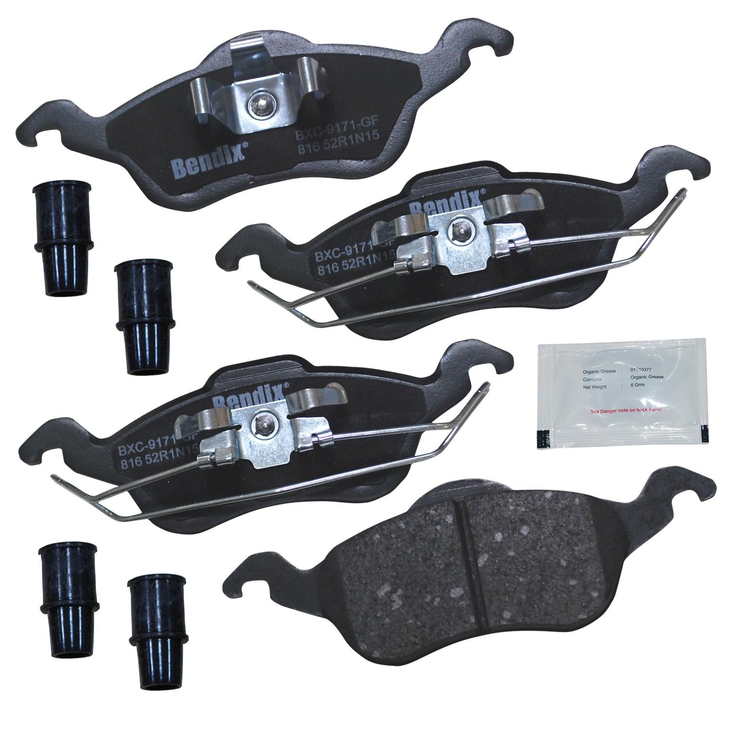 2004, 2003, 2002, 2001, 2000 Ford Focus Disc Brake Pad Set