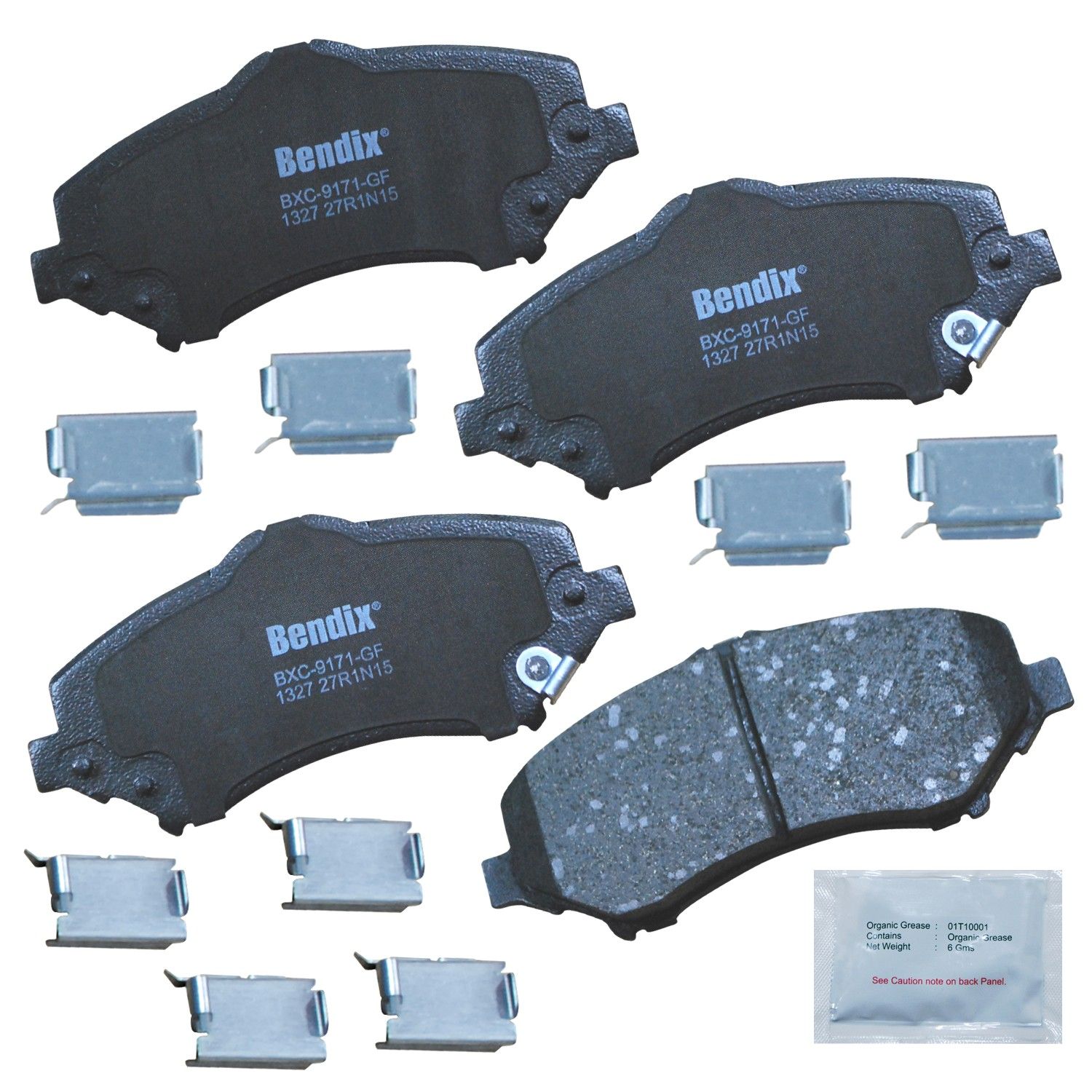 2012, 2011, 2010, 2009, 2008, 2007 Dodge Nitro Disc Brake Pad Set