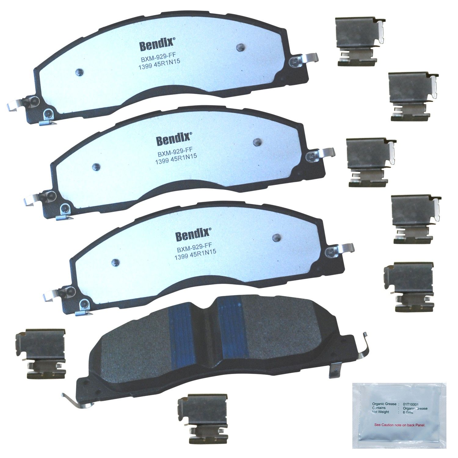 2018, 2017, 2016, 2015, 2014, 2013, 2012, 2011 Ram 2500 2500 Disc Brake Pad Set