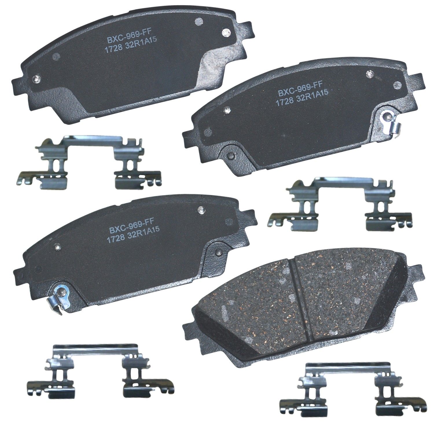 2018, 2017, 2016, 2015, 2014 Mazda 3 Disc Brake Pad Set