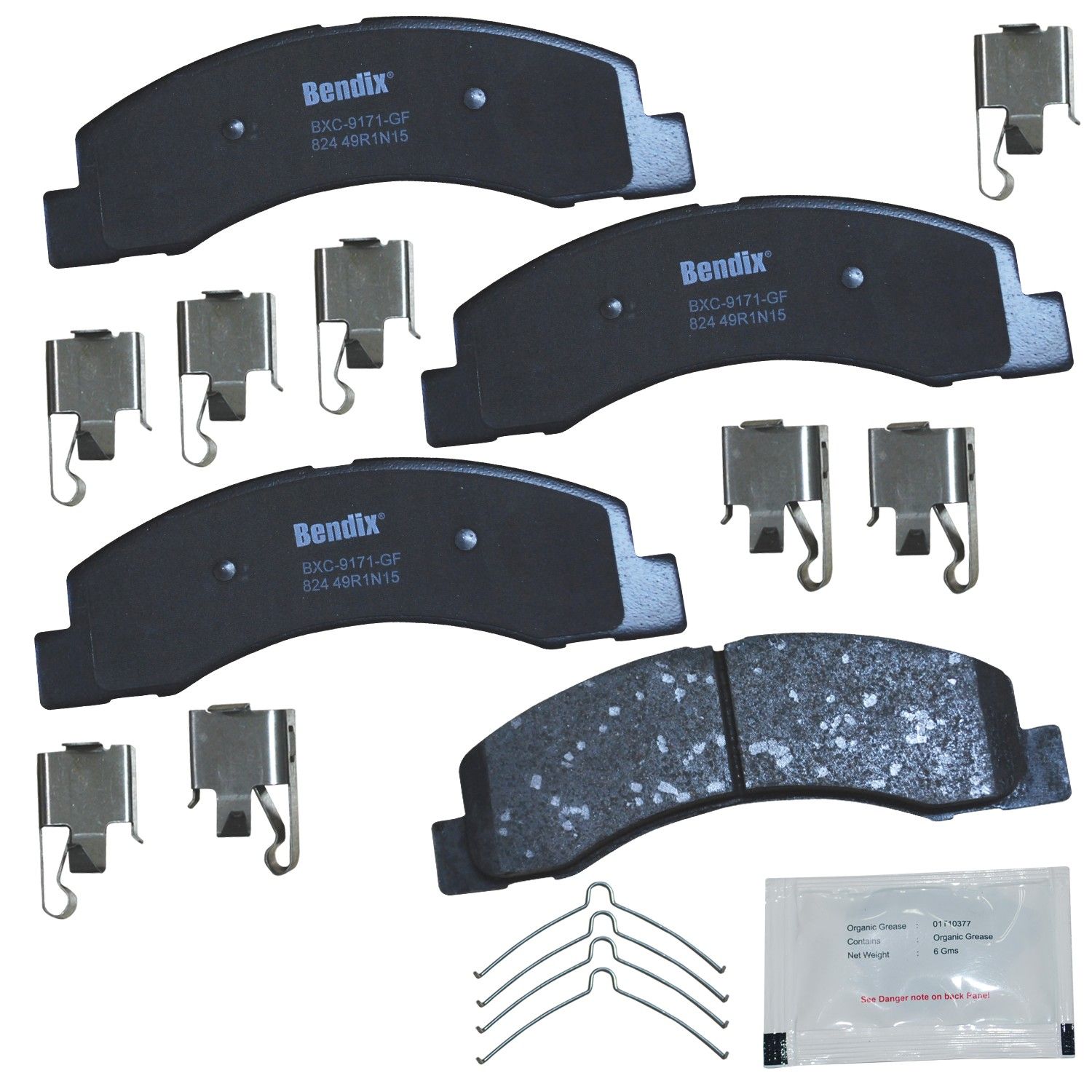 2005, 2004, 2003, 2002, 2001, 2000 Ford Excursion Disc Brake Pad Set