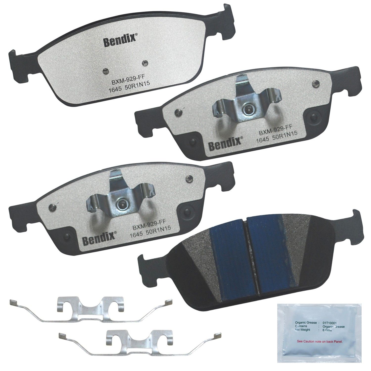 2023, 2022, 2021, 2020, 2019, 2018, 2017, 2016, 2015, 2014 Ford Transit Connect Disc Brake Pad Set