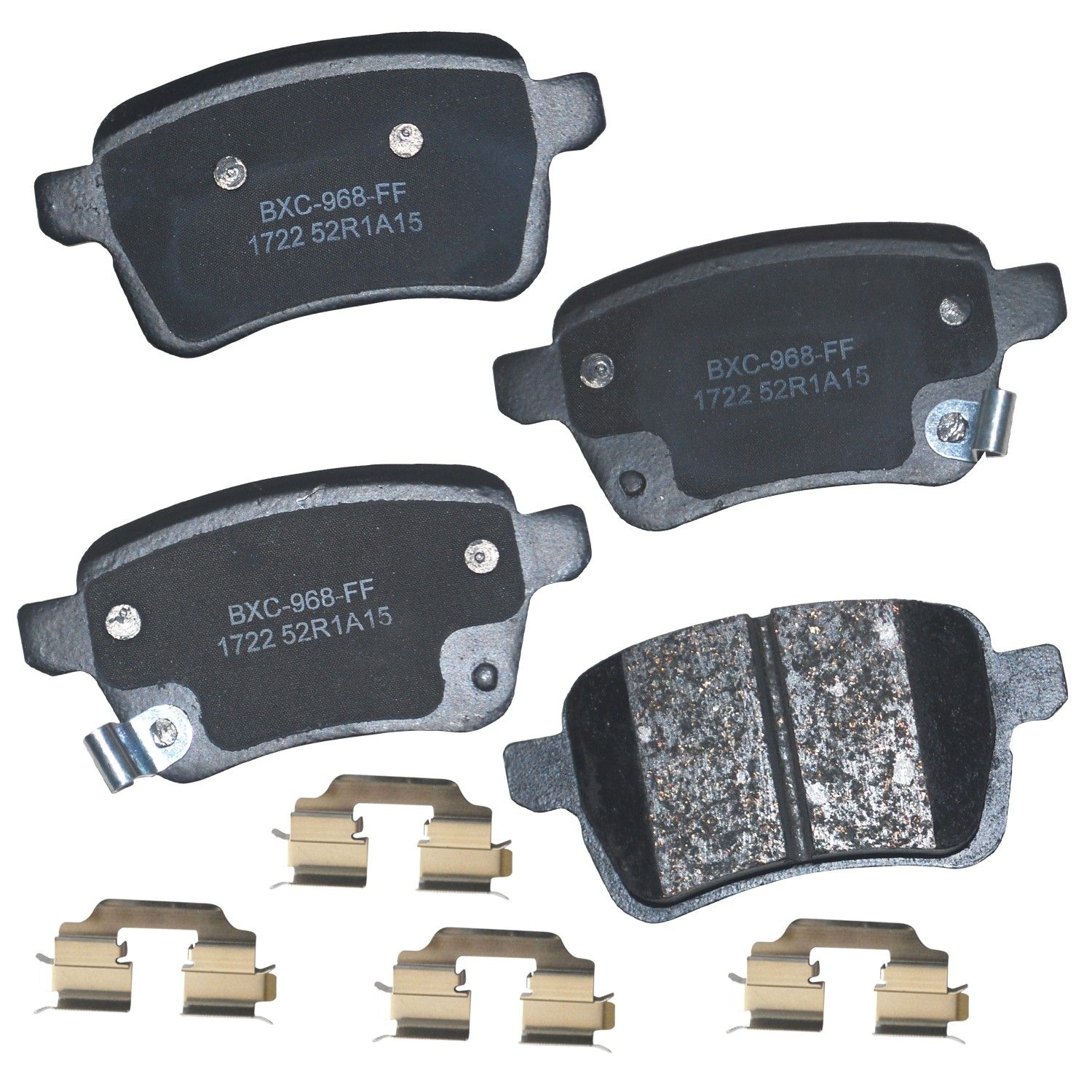 2020, 2019, 2018, 2017, 2016, 2015, 2014 Fiat 500L Disc Brake Pad Set