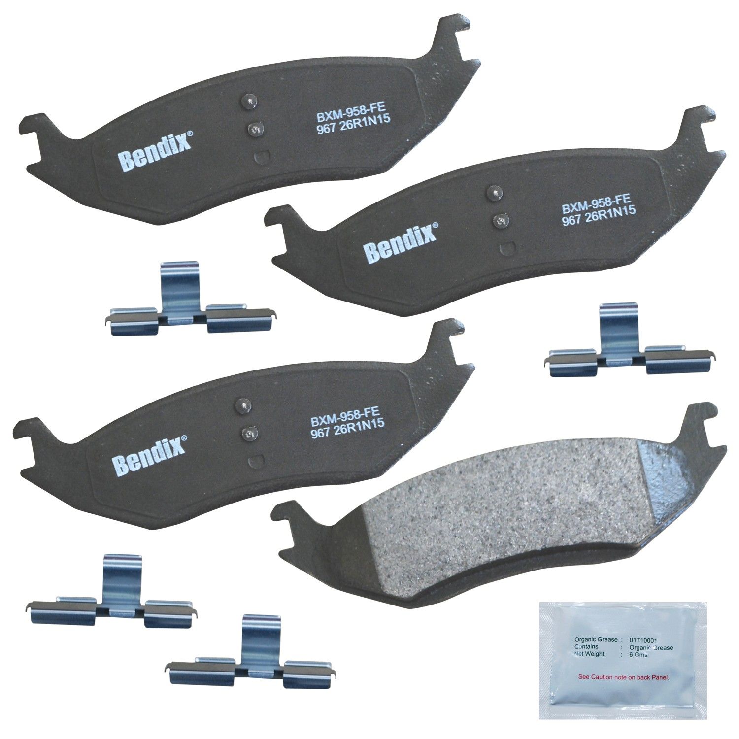 2009, 2008, 2007, 2006, 2005, 2004, 2003 Dodge Durango Disc Brake Pad Set