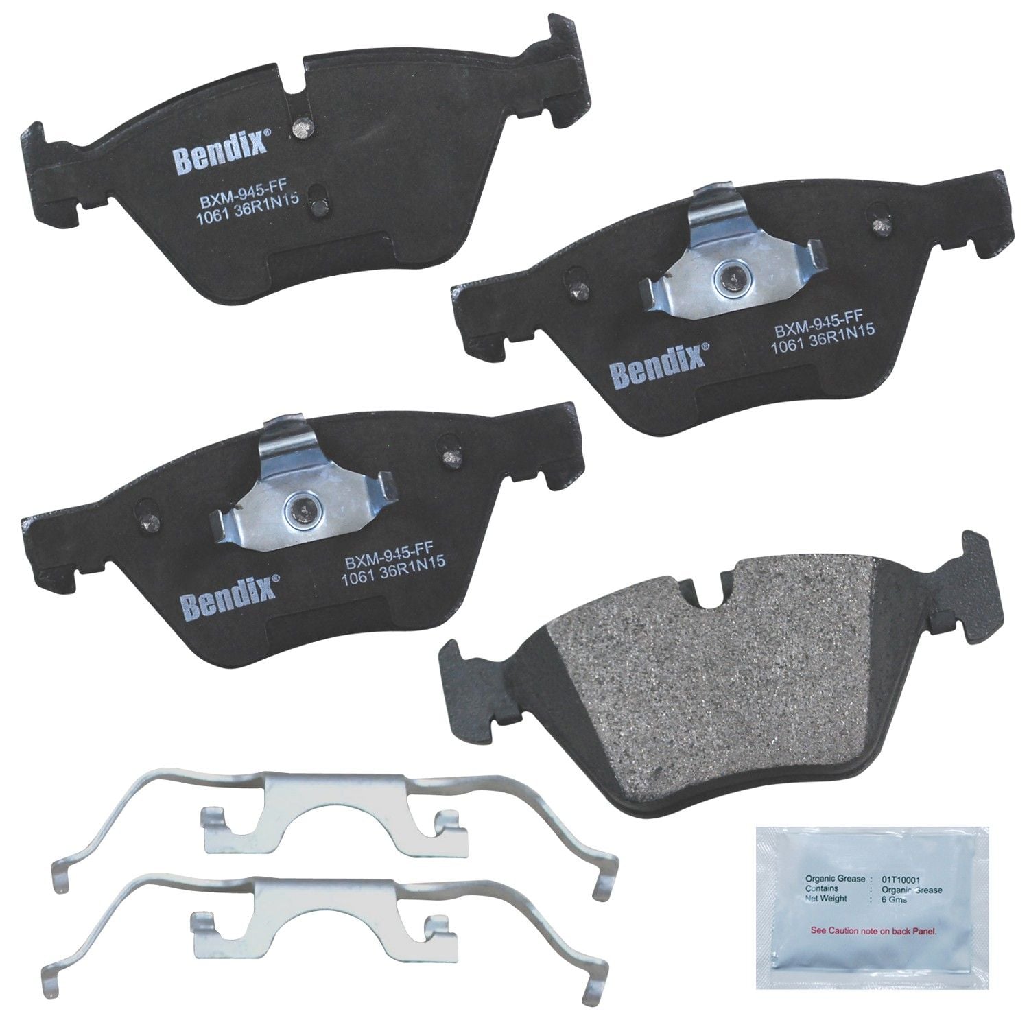 2009-2016 BMW 128i Disc Brake Pad Set Bendix