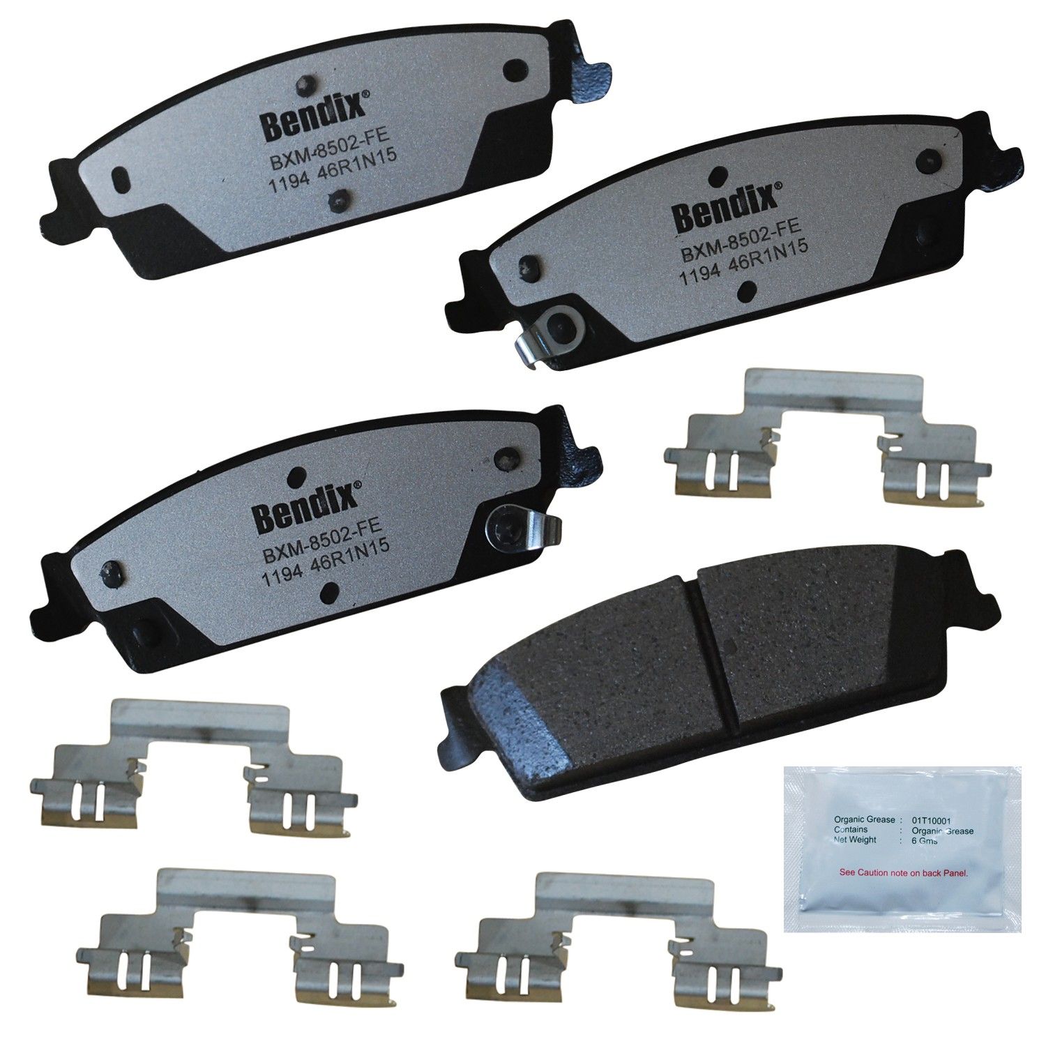 2013, 2012, 2011, 2010, 2009, 2008 GMC Sierra Disc Brake Pad Set