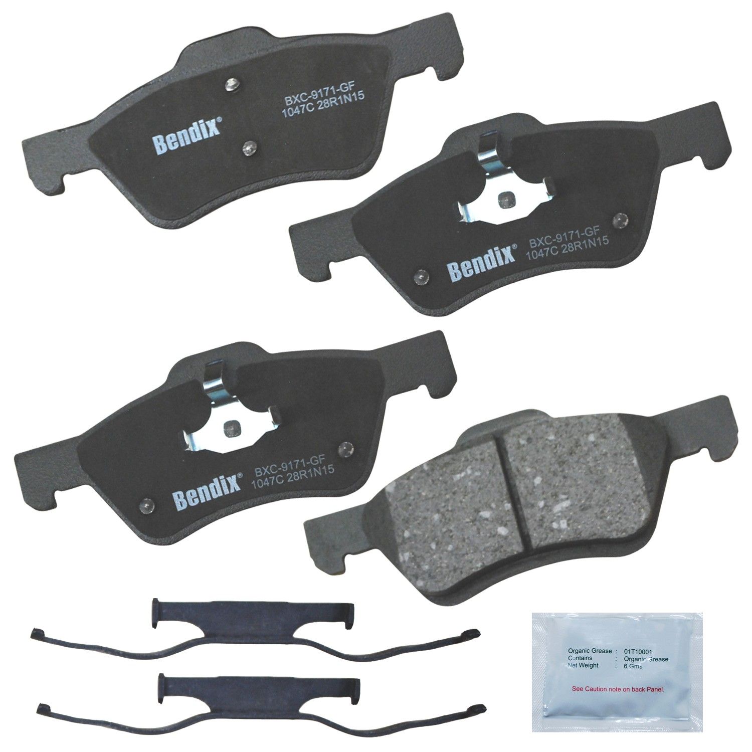 2010, 2009, 2008 Mazda Tribute Disc Brake Pad Set