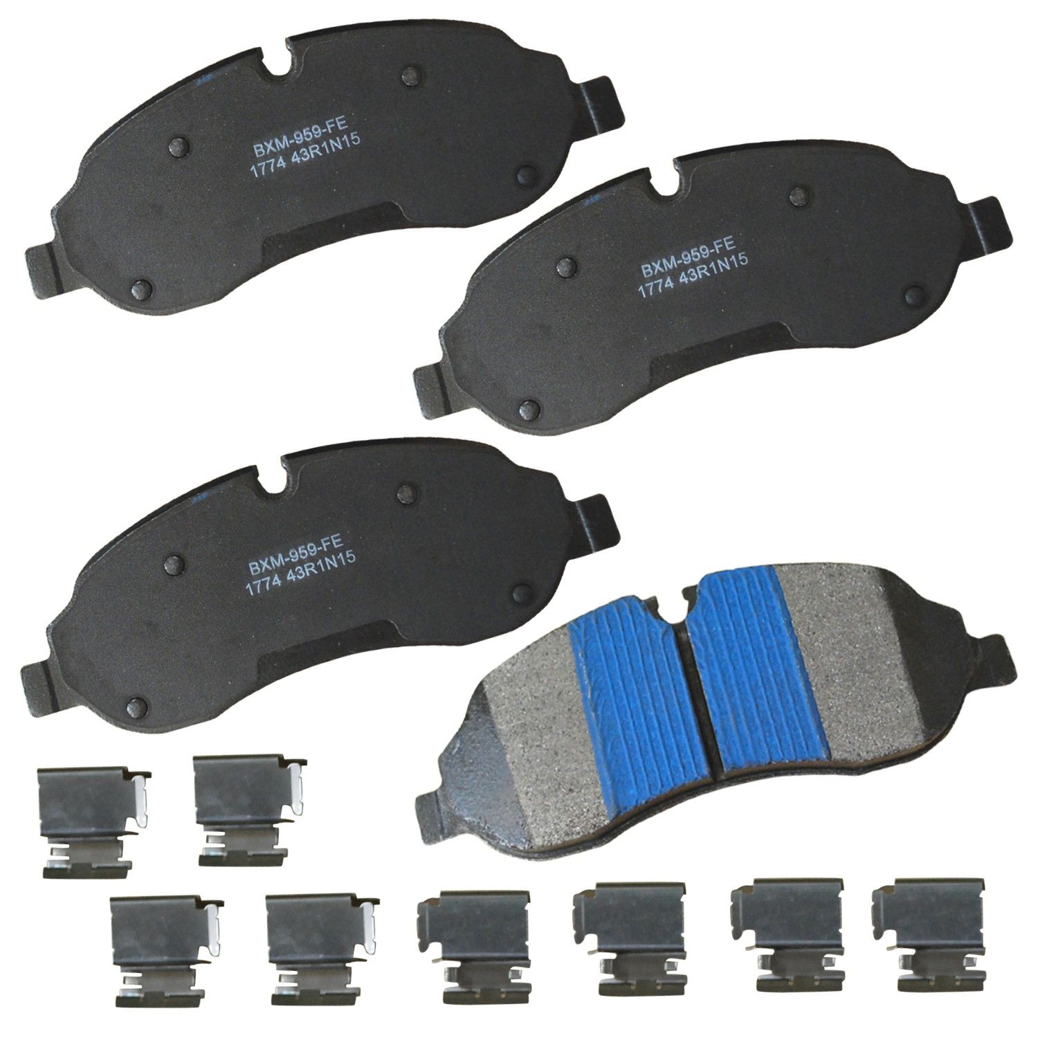 2021, 2020, 2019, 2018, 2017 Ford Transit Disc Brake Pad Set