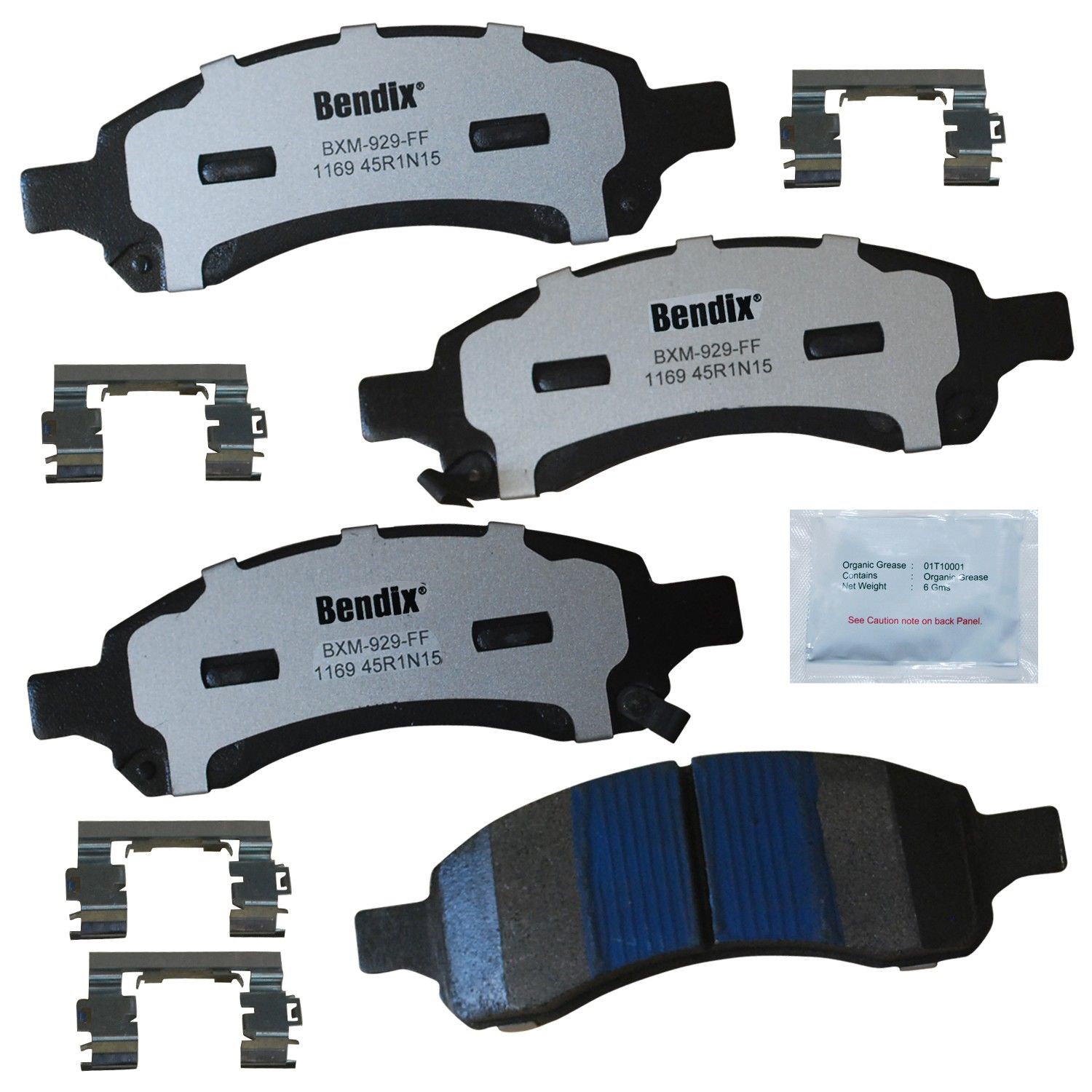 2006-2009 Buick Rainier Disc Brake Pad Set Bendix