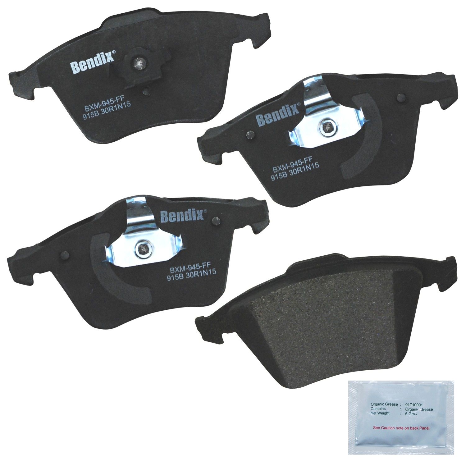 2010, 2009, 2008 Saab 9-3 Disc Brake Pad Set