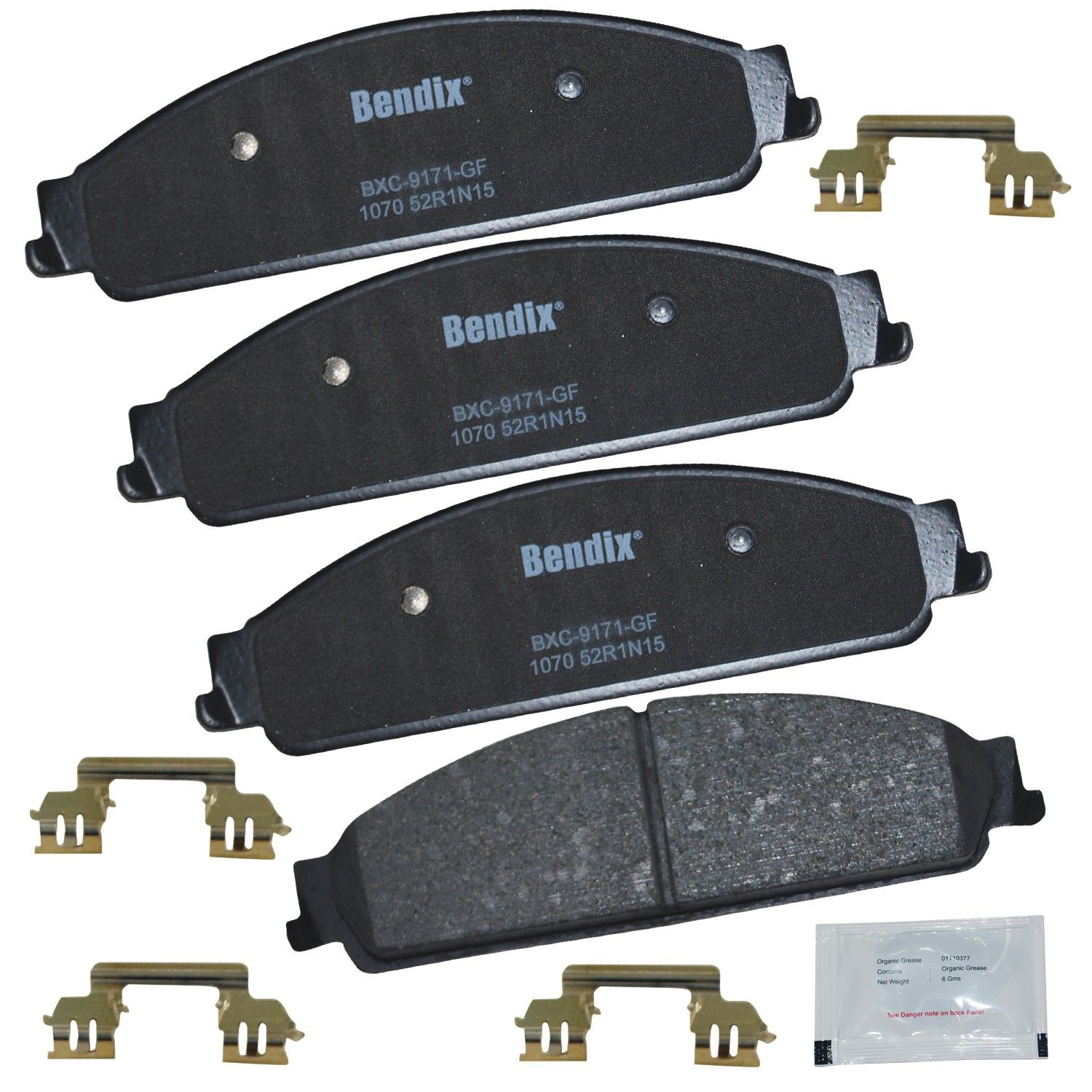 2009, 2008 Mercury Sable Hundred Disc Brake Pad Set