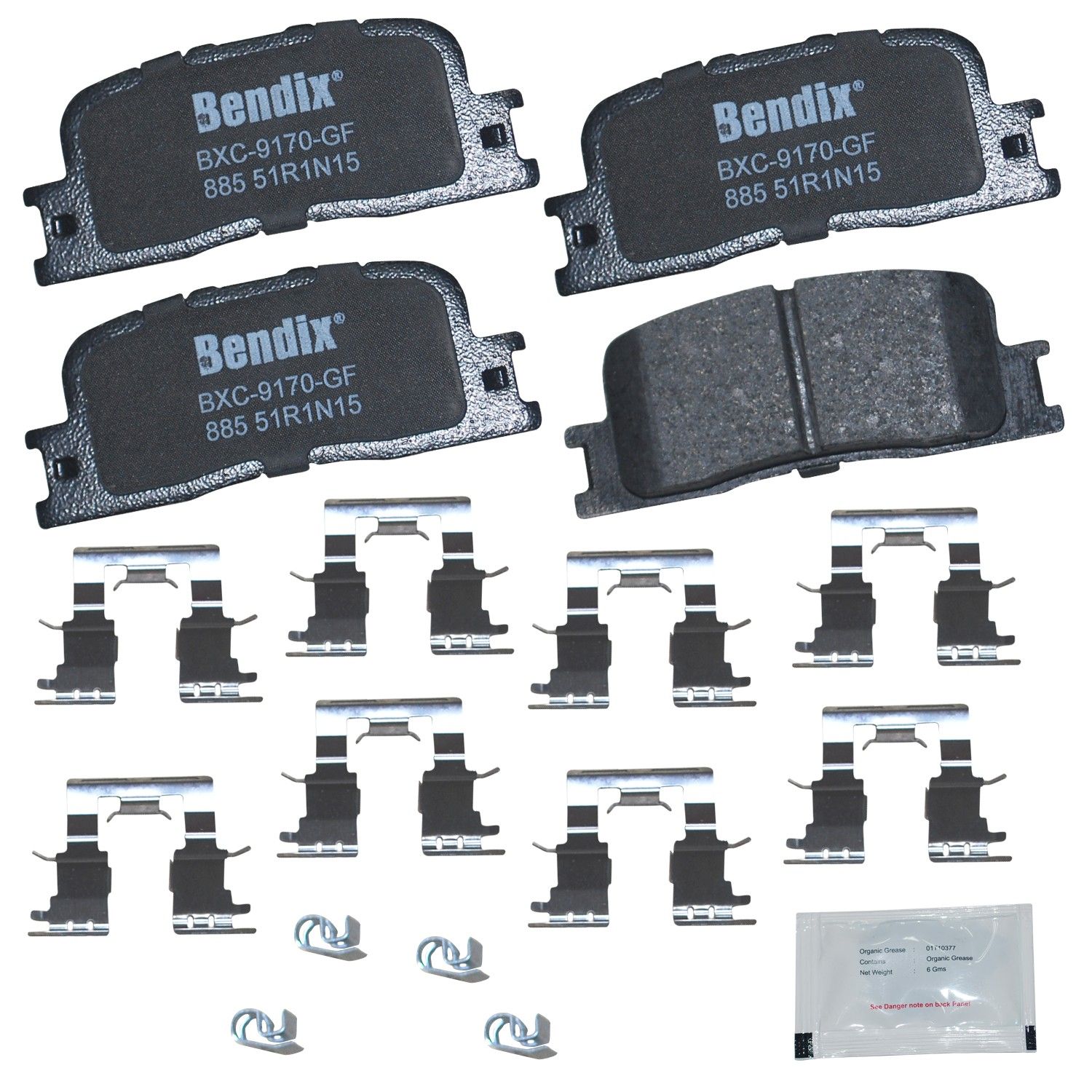 2006, 2005, 2004 Lexus ES330 Disc Brake Pad Set