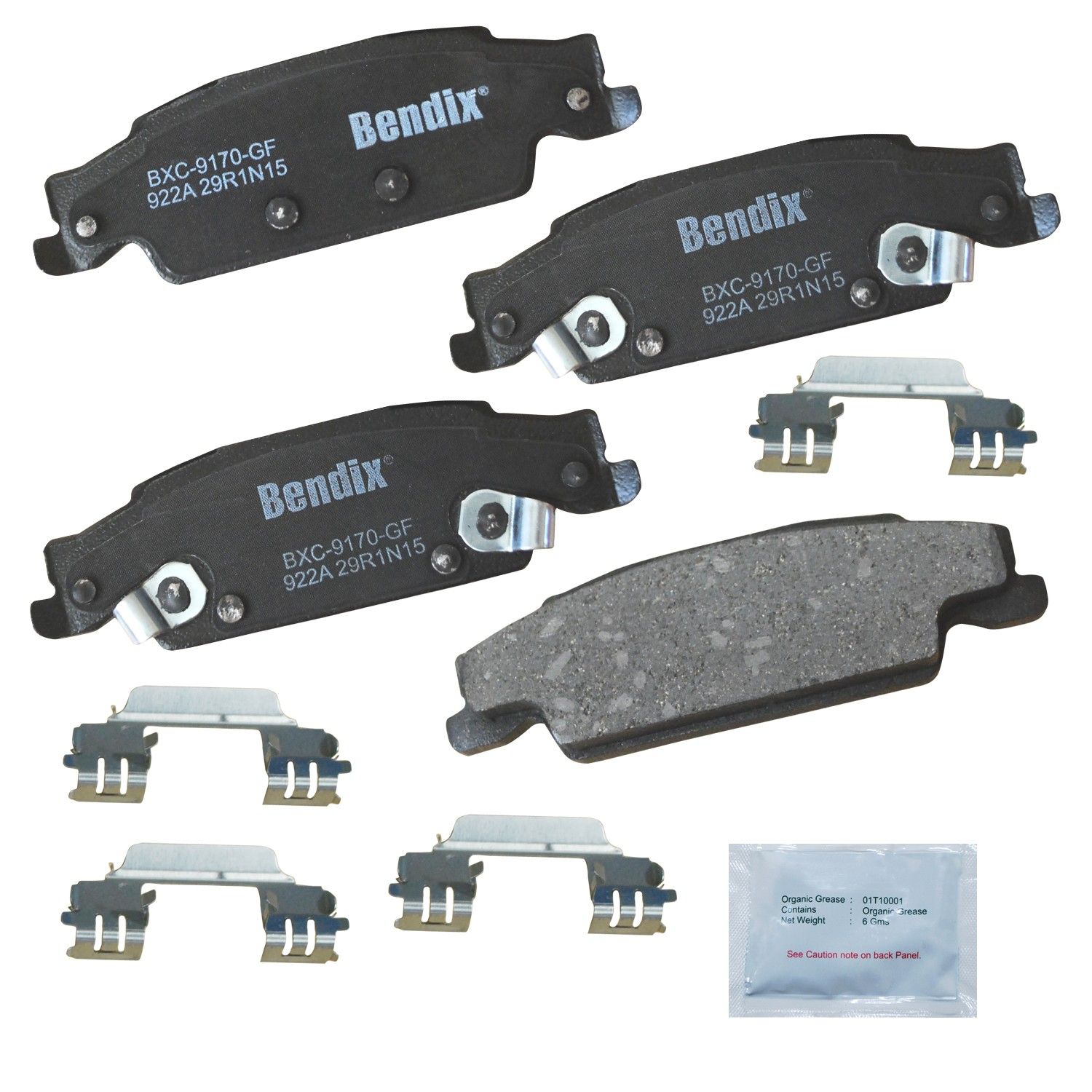 2011, 2010, 2009, 2008, 2007, 2006, 2005 Cadillac STS Disc Brake Pad Set