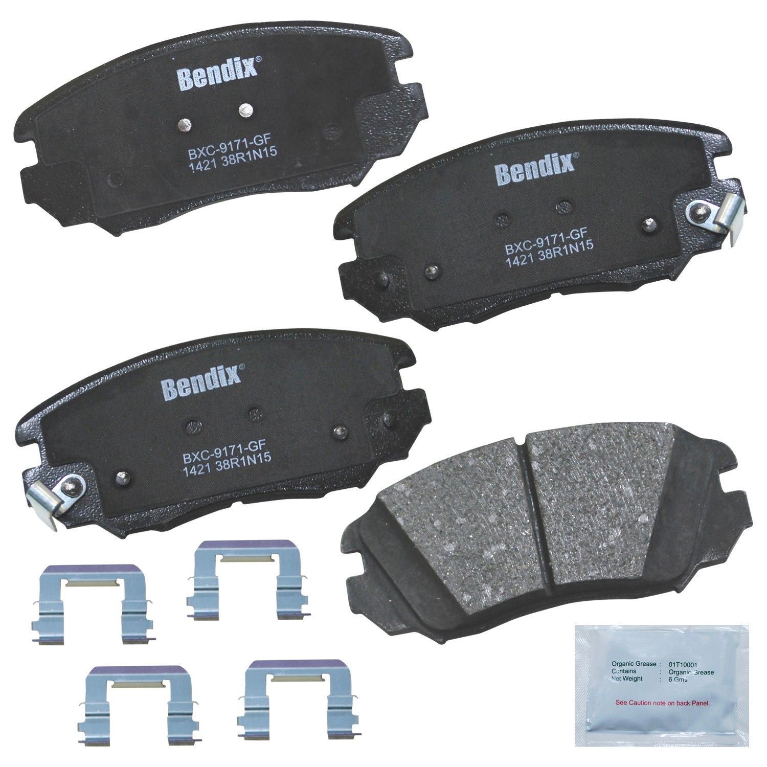 2017, 2016, 2015, 2014, 2013, 2012, 2011, 2010 Chevrolet Equinox Disc Brake Pad Set