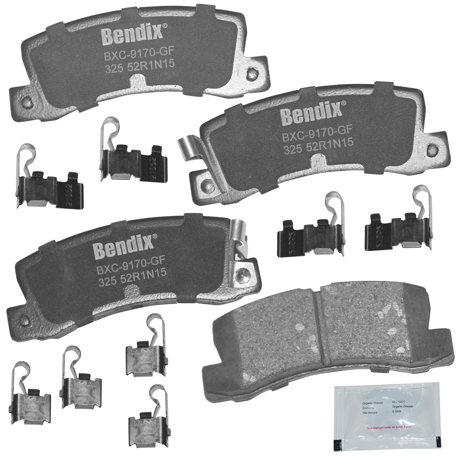 1999, 1998, 1997, 1996, 1995, 1994, 1993, 1992 Lexus ES300 Disc Brake Pad Set