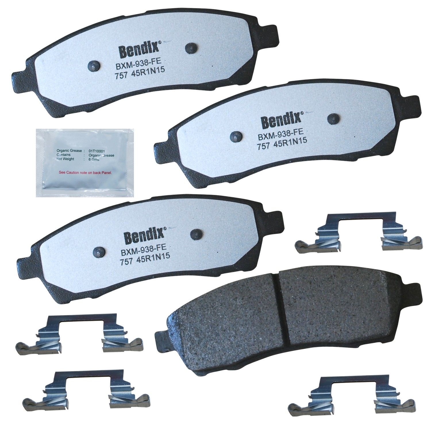 2005, 2004, 2003, 2002, 2001, 2000 Ford Excursion Disc Brake Pad Set