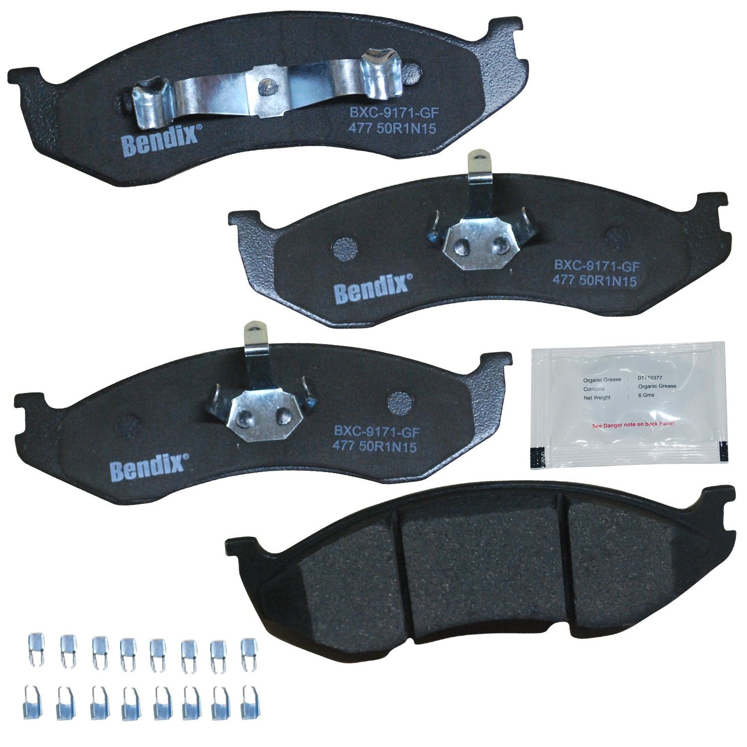 2001, 2000, 1999, 1998, 1997, 1996, 1995, 1994, 1993, 1992, 1991, 1990 Jeep Cherokee Disc Brake Pad Set