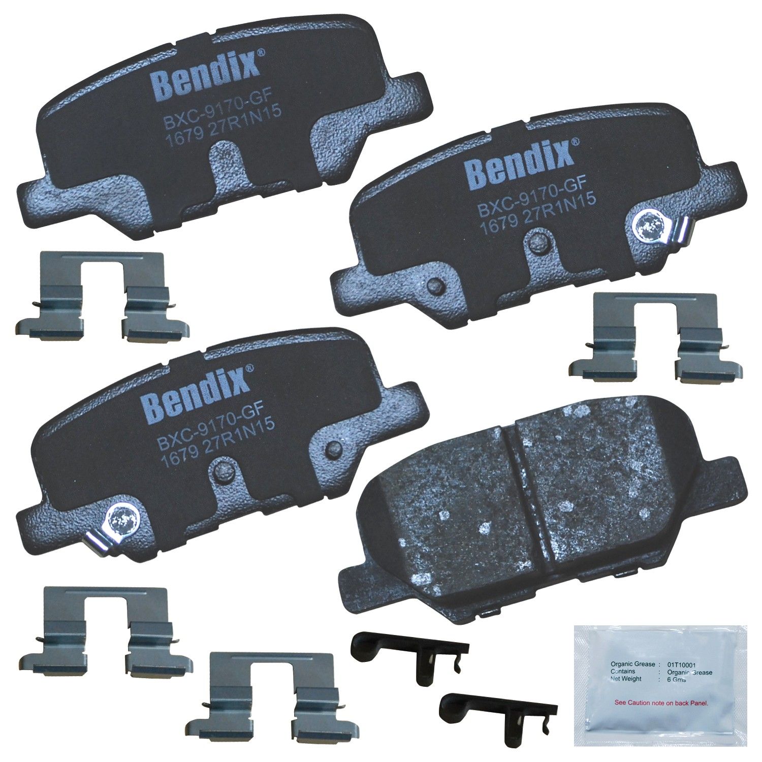 2018, 2017, 2016, 2015, 2014 Mazda 3 Disc Brake Pad Set