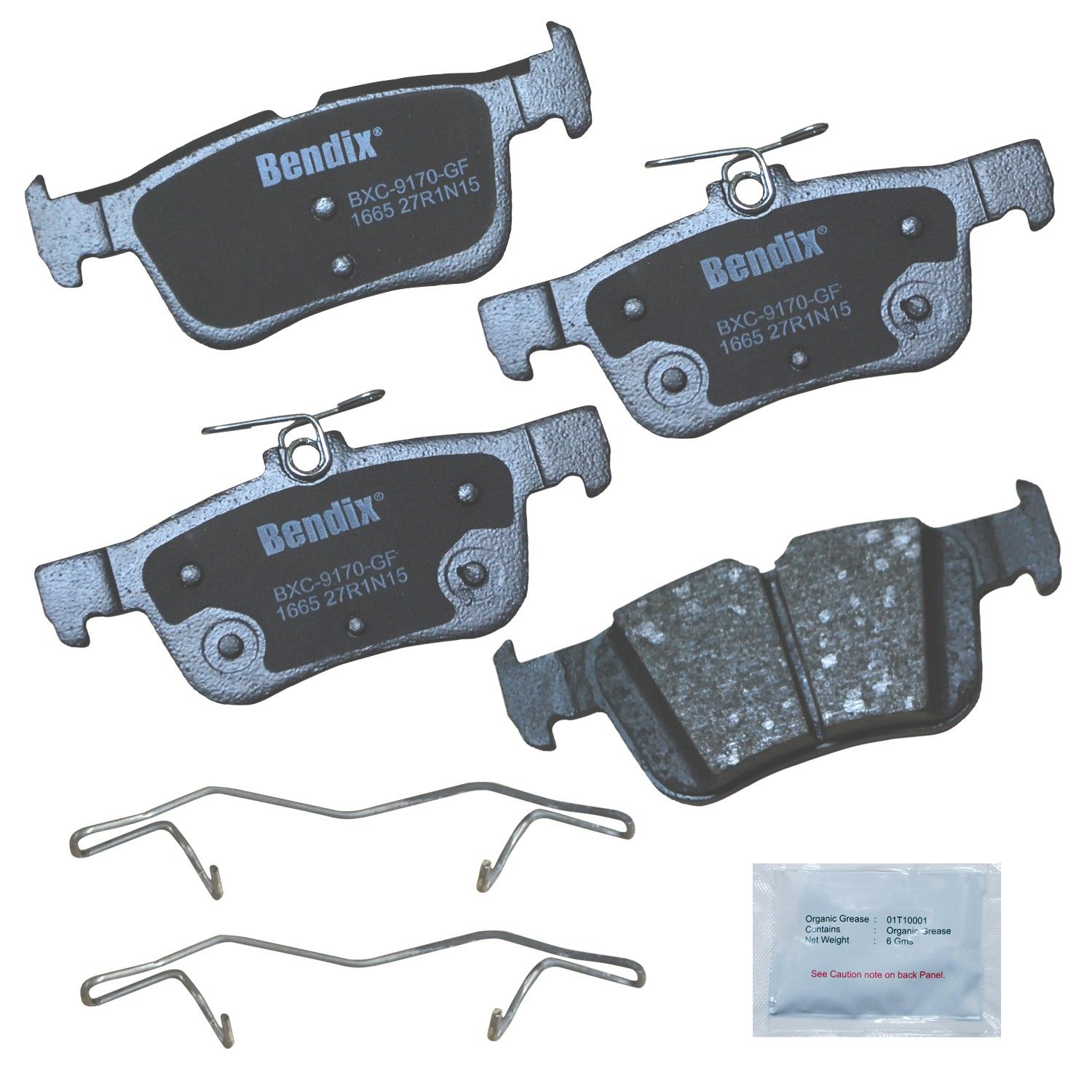 2017, 2016, 2015, 2014, 2013 Ford Fusion Disc Brake Pad Set