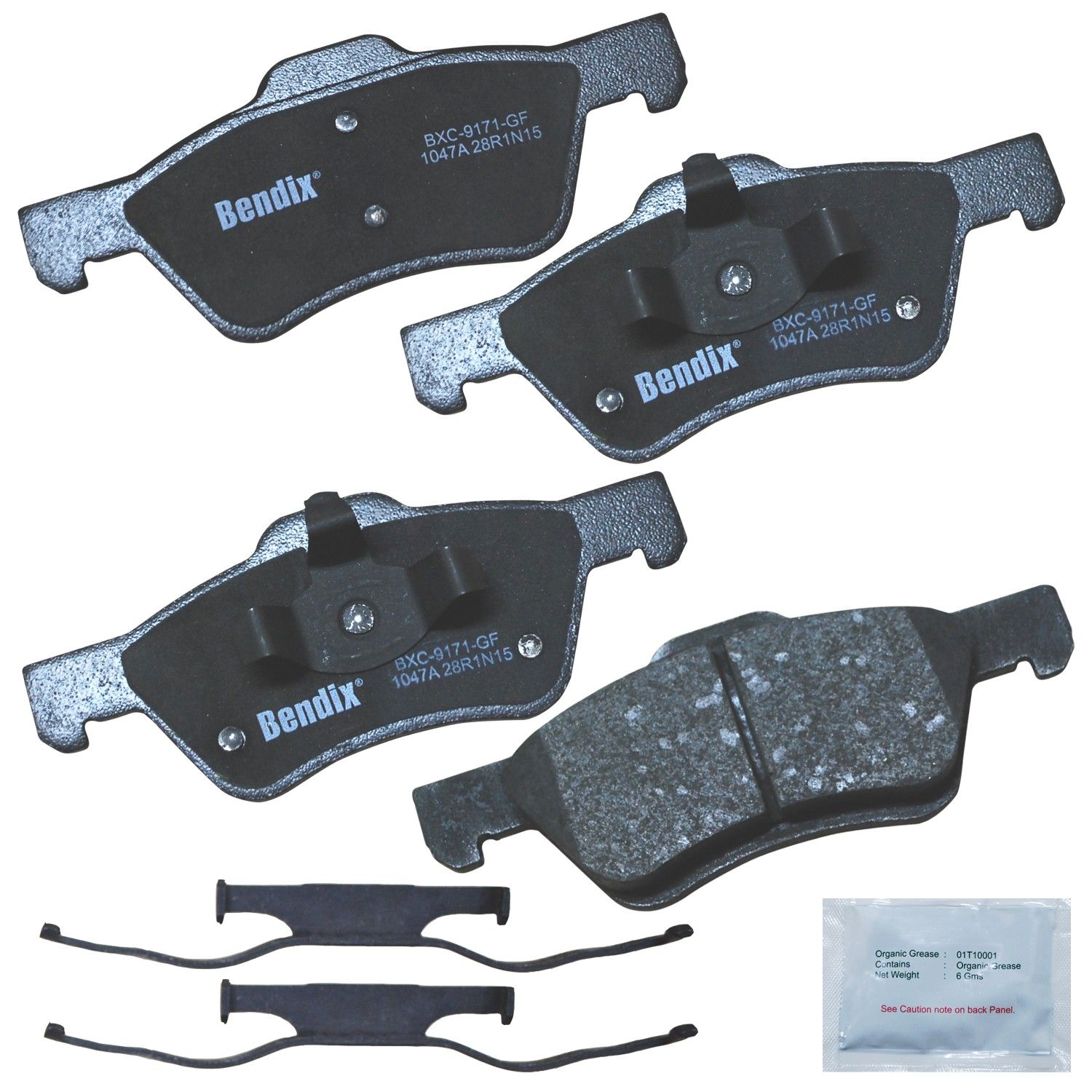 2010, 2009, 2008 Mazda Tribute Disc Brake Pad Set