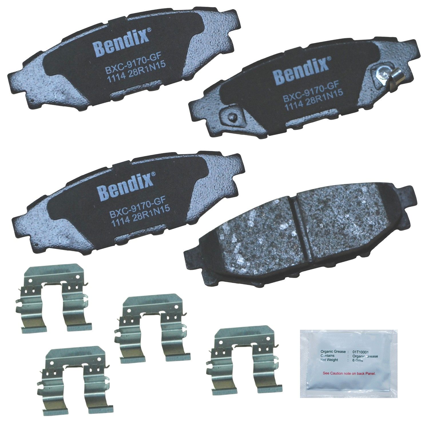2018, 2017, 2016, 2015, 2014, 2013, 2012, 2011, 2010, 2009 Subaru Forester Disc Brake Pad Set