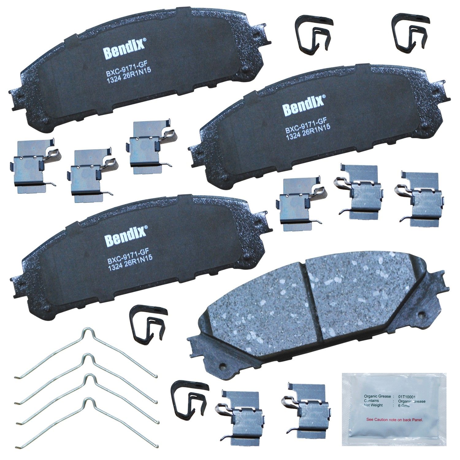 2024, 2023, 2022 Lexus NX250 Disc Brake Pad Set