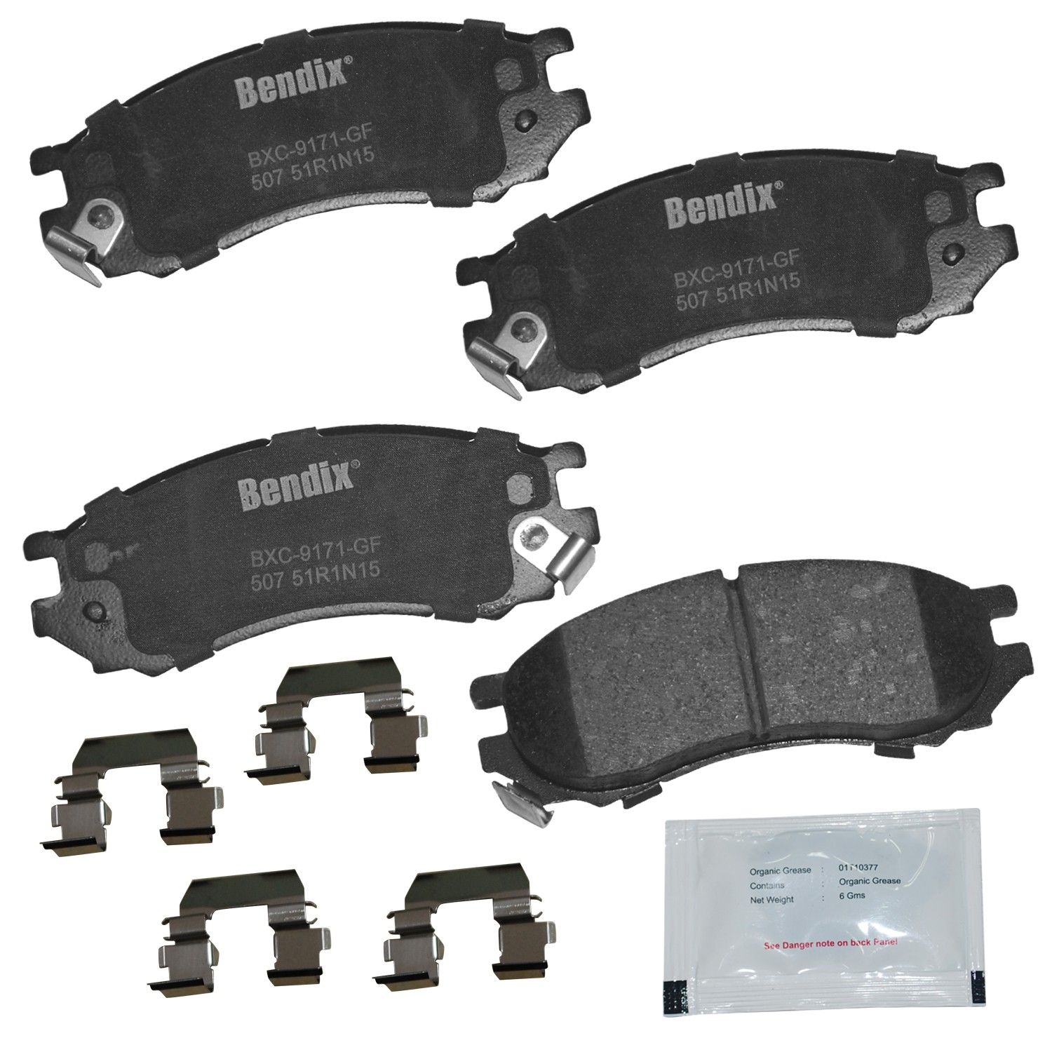 2002, 2001, 2000, 1999, 1998, 1997, 1996, 1995, 1994, 1993, 1992, 1991 Saturn SL1 Disc Brake Pad Set